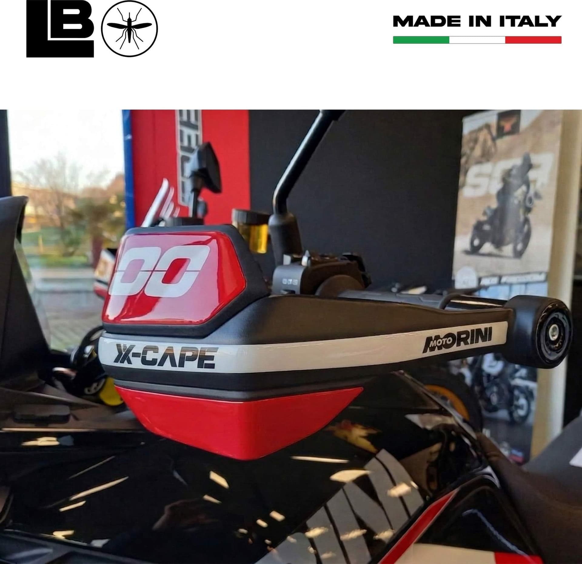 Protezioni Paramani Adesivi 3D compatibili con Moto Morini X-Cape 1200 2026 - 3