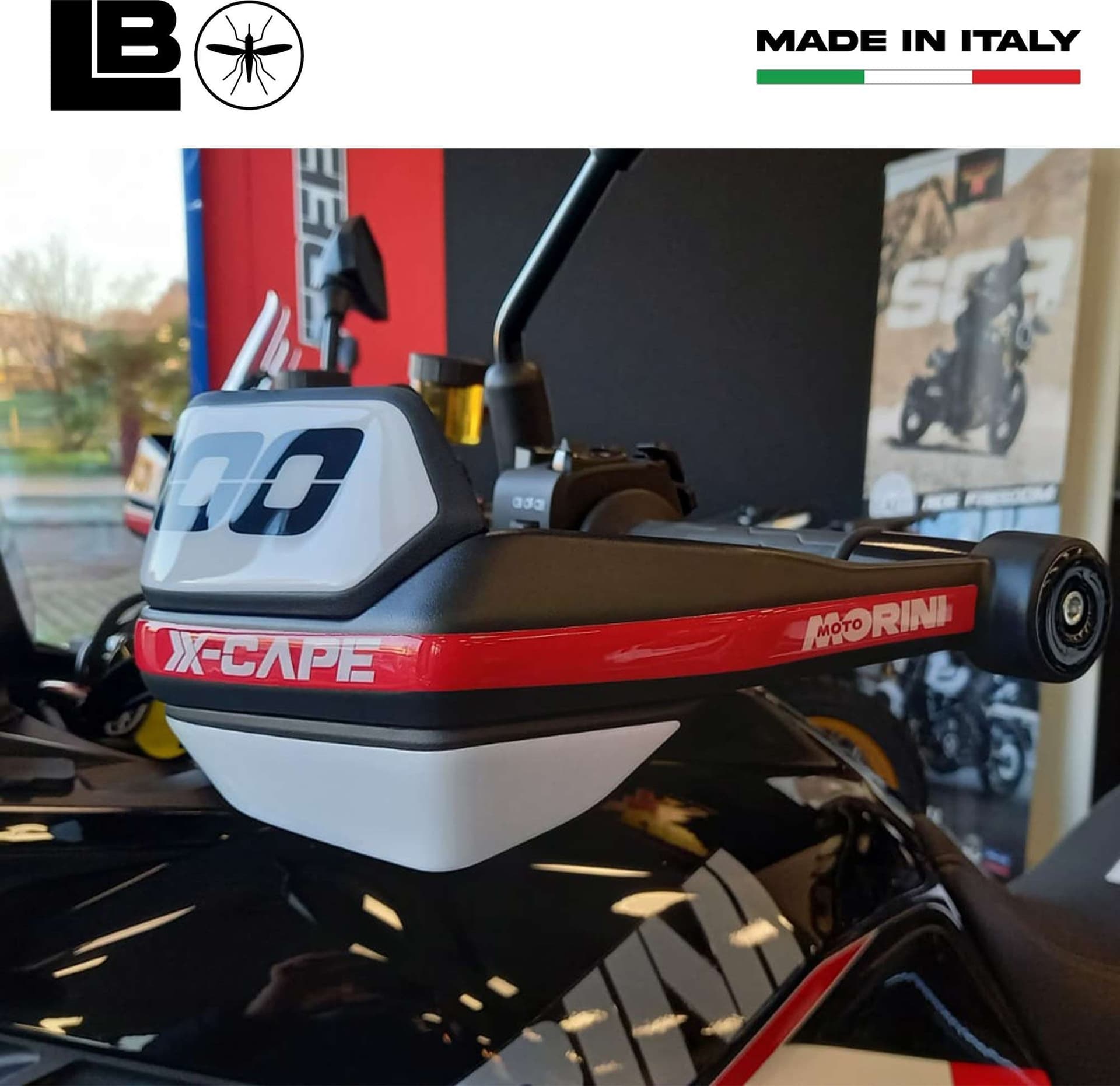 Protezioni Paramani Adesivi 3D compatibili con Moto Morini X-Cape 1200 2026 - 9