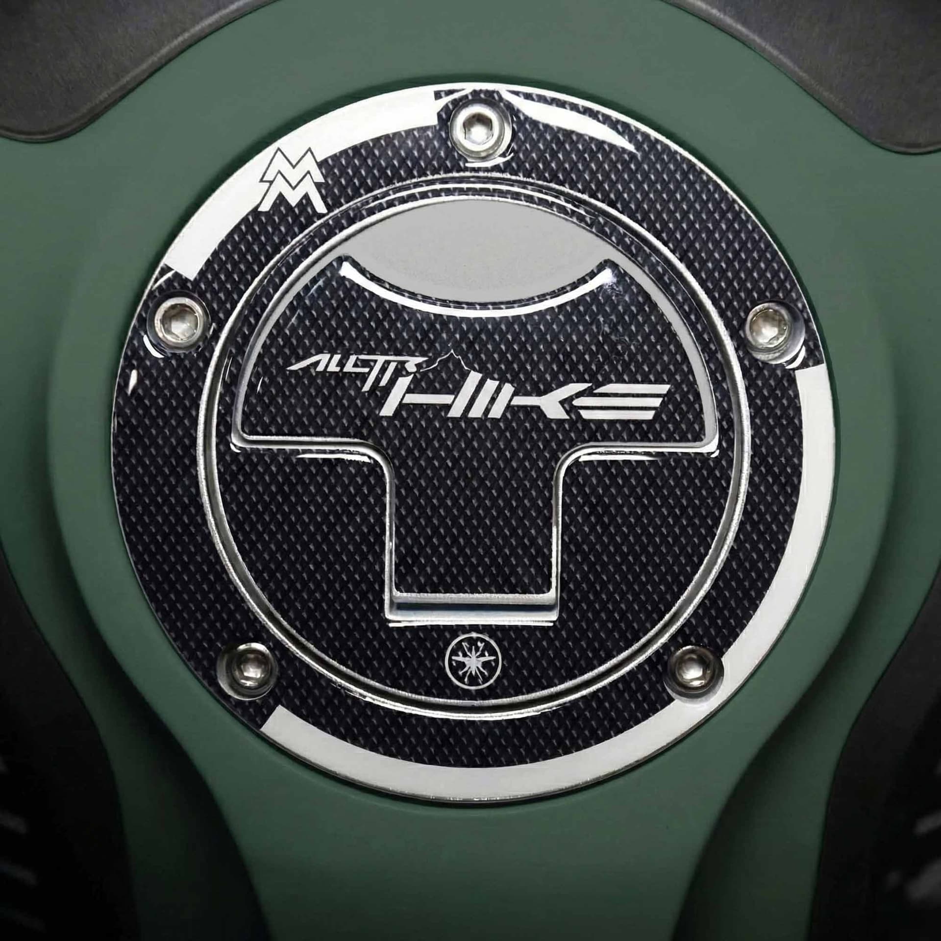 Adesivo 3D per Tappo Serbatoio compatibile con Moto Morini Alltrhike 450 2026 - 1