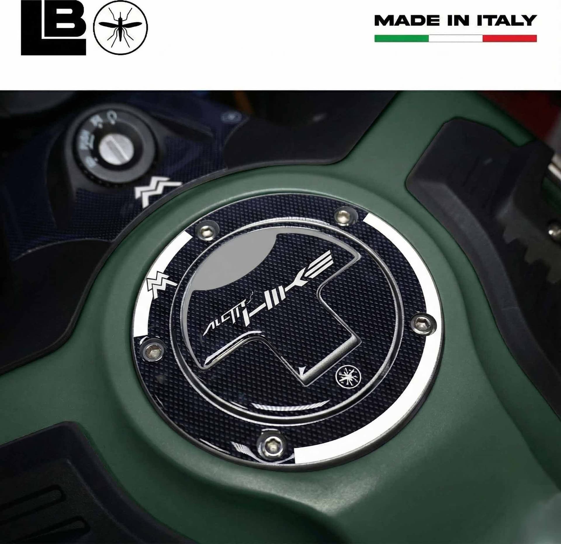 Adesivo 3D per Tappo Serbatoio compatibile con Moto Morini Alltrhike 450 2026 - 3