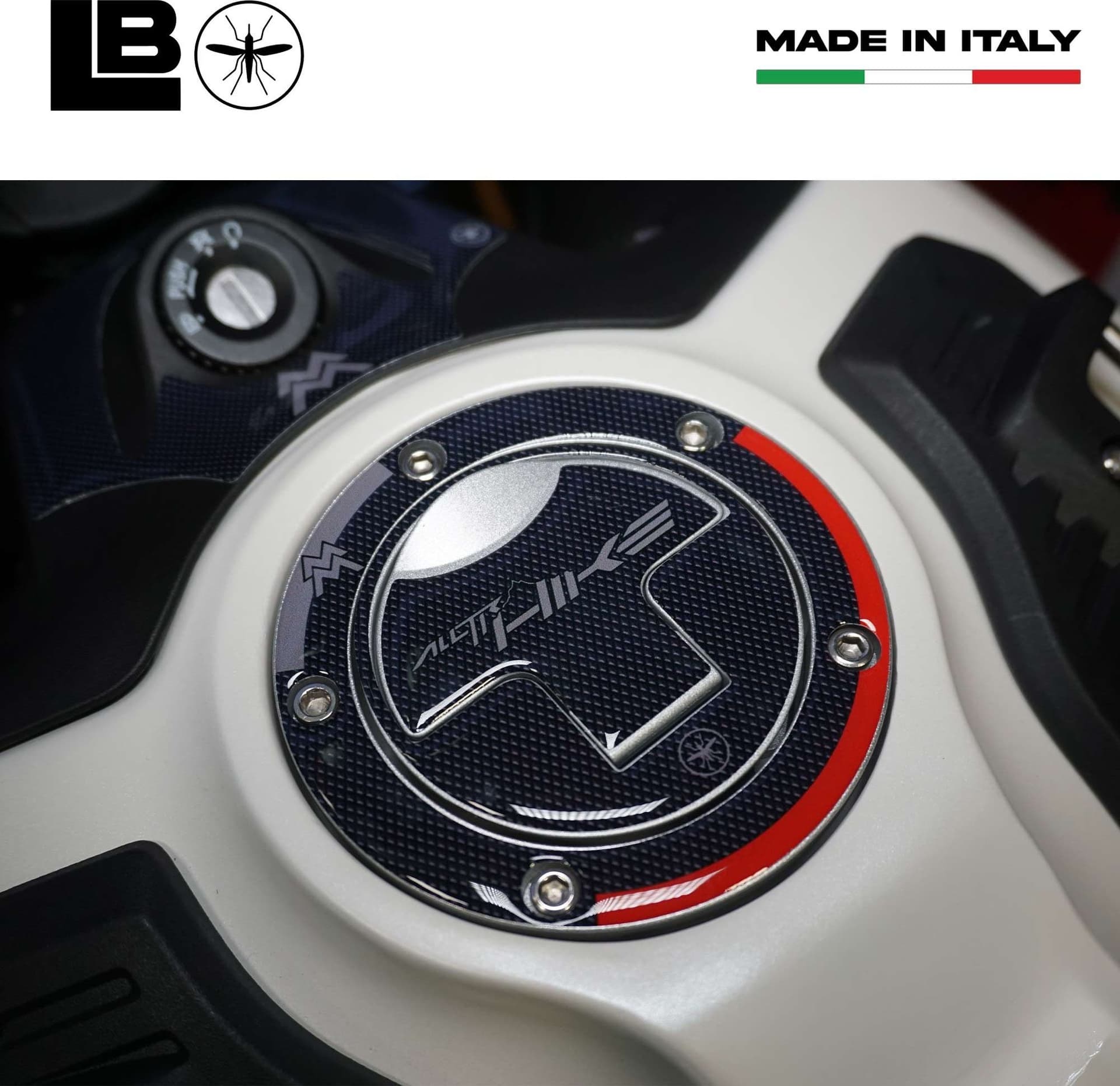 Adesivo 3D per Tappo Serbatoio compatibile con Moto Morini Alltrhike 450 2026 - 9