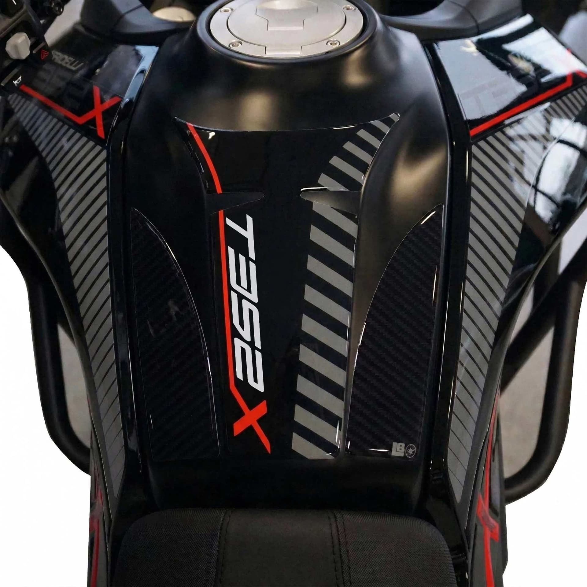 Paraserbatoio Adesivo 3D Protezione moto compatibile con Morbidelli T352X 2026 - 20