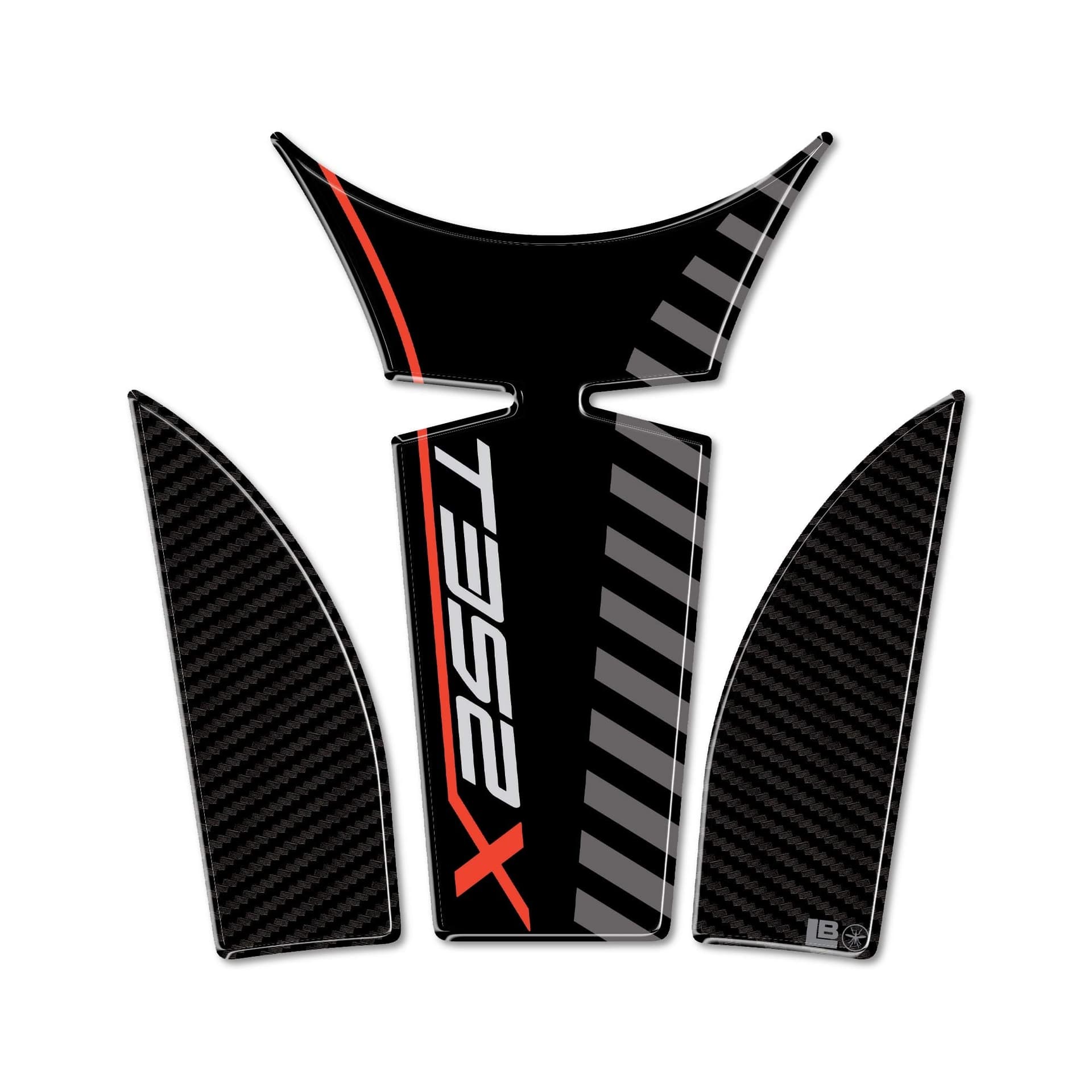 Paraserbatoio Adesivo 3D Protezione moto compatibile con Morbidelli T352X 2026 - 14