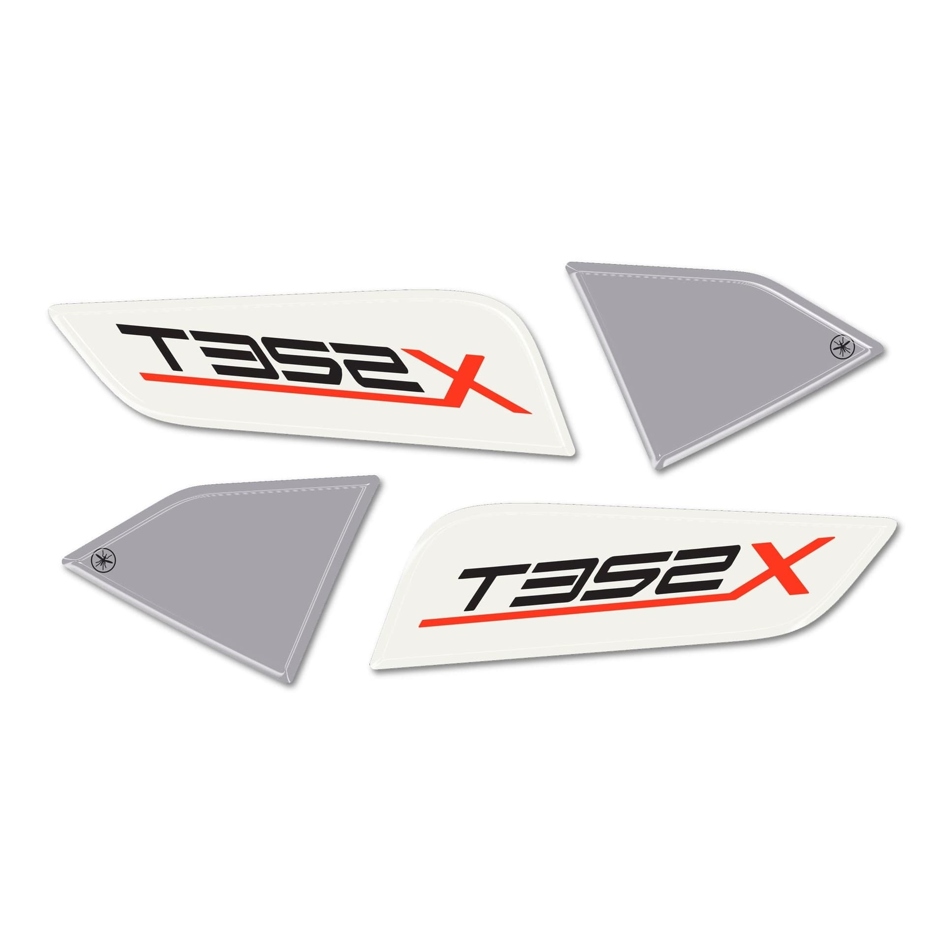 Adesivi Gel 3D Protezioni Paramani moto compatibili con Morbidelli T352X 2026 - 2