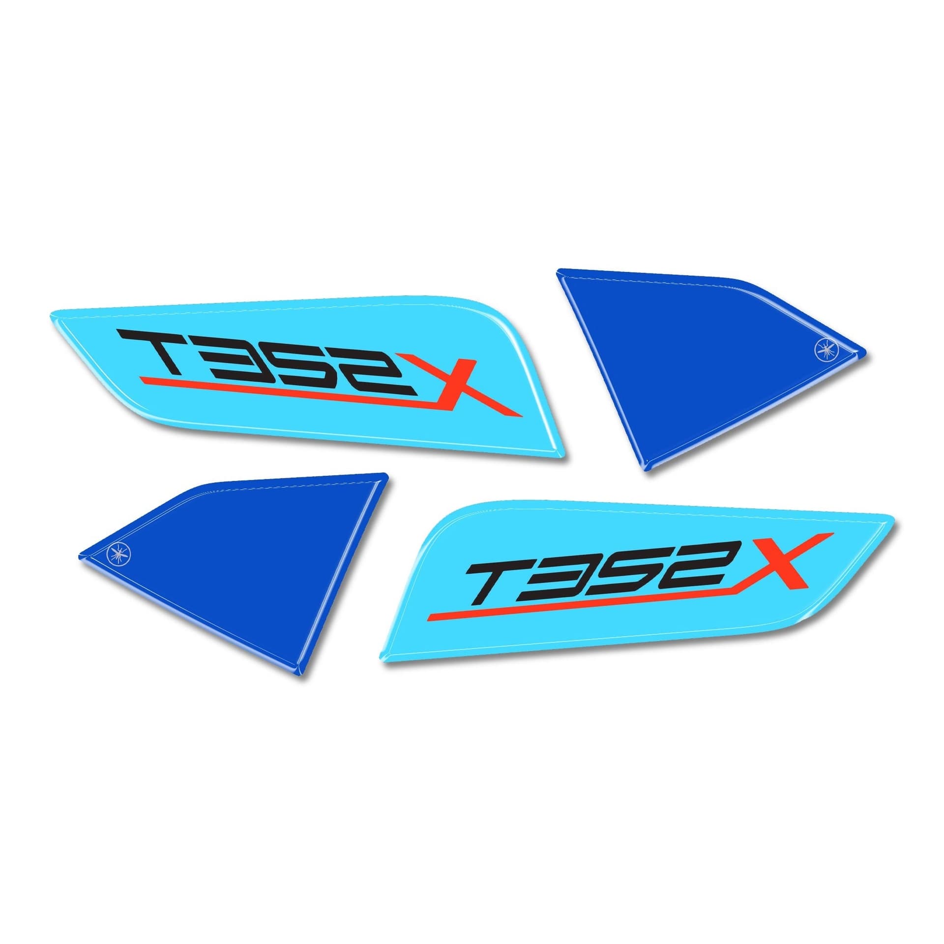 Adesivi Gel 3D Protezioni Paramani moto compatibili con Morbidelli T352X 2026 - 8