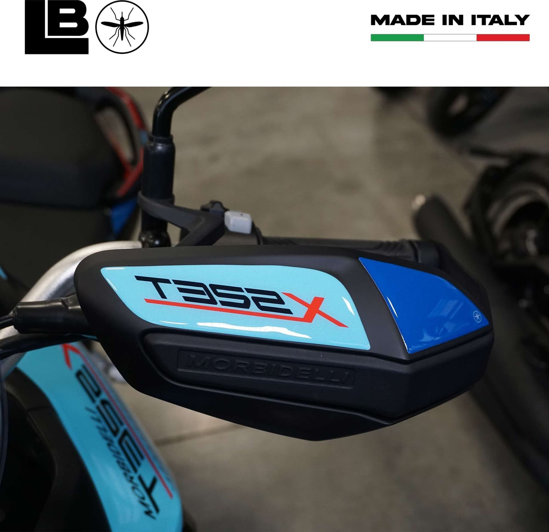 Adesivi Gel 3D Protezioni Paramani moto compatibili con Morbidelli T352X 2026 - 9