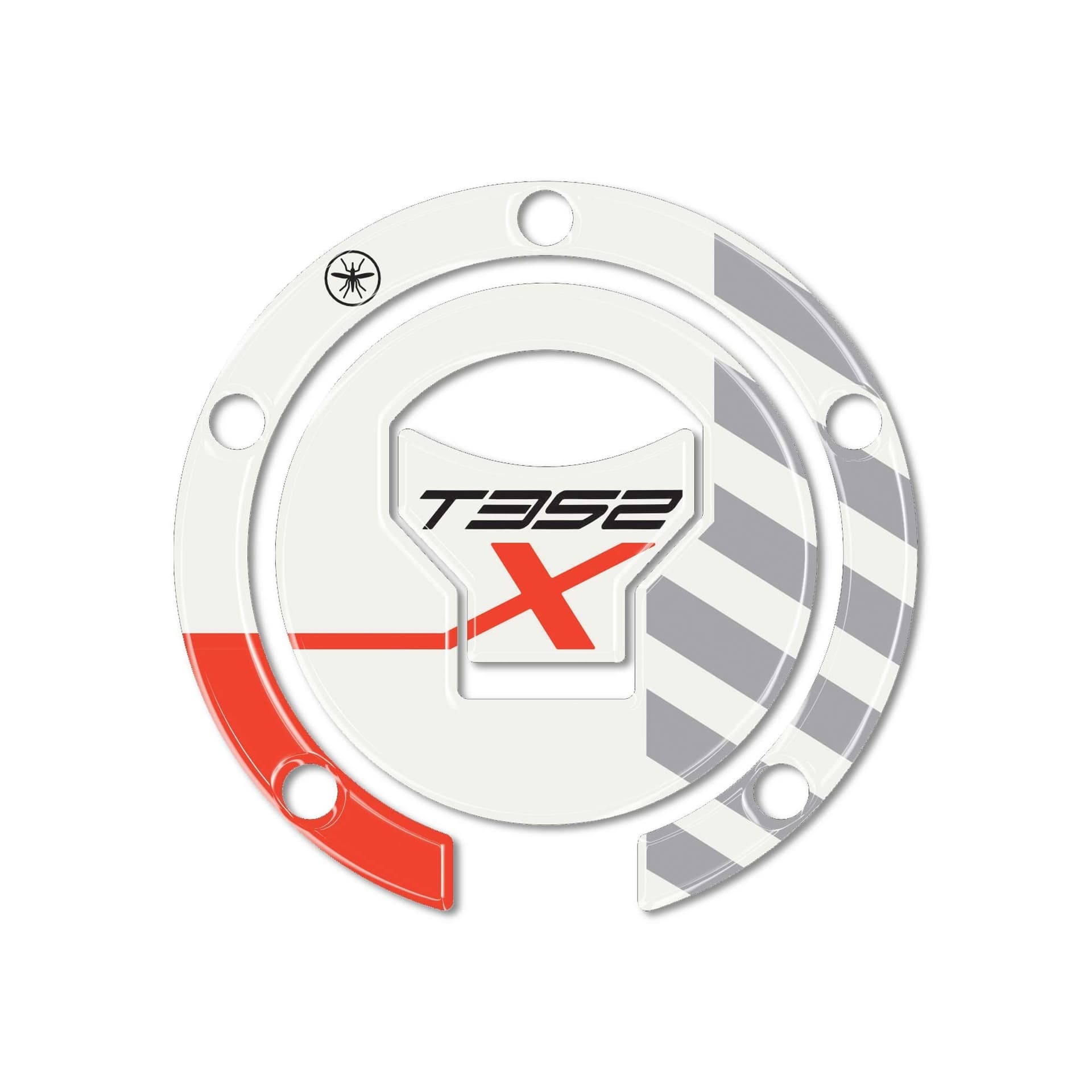 Adesivo Protezione Tappo Serbatoio moto compatibile con Morbidelli T352X 2026 - 2