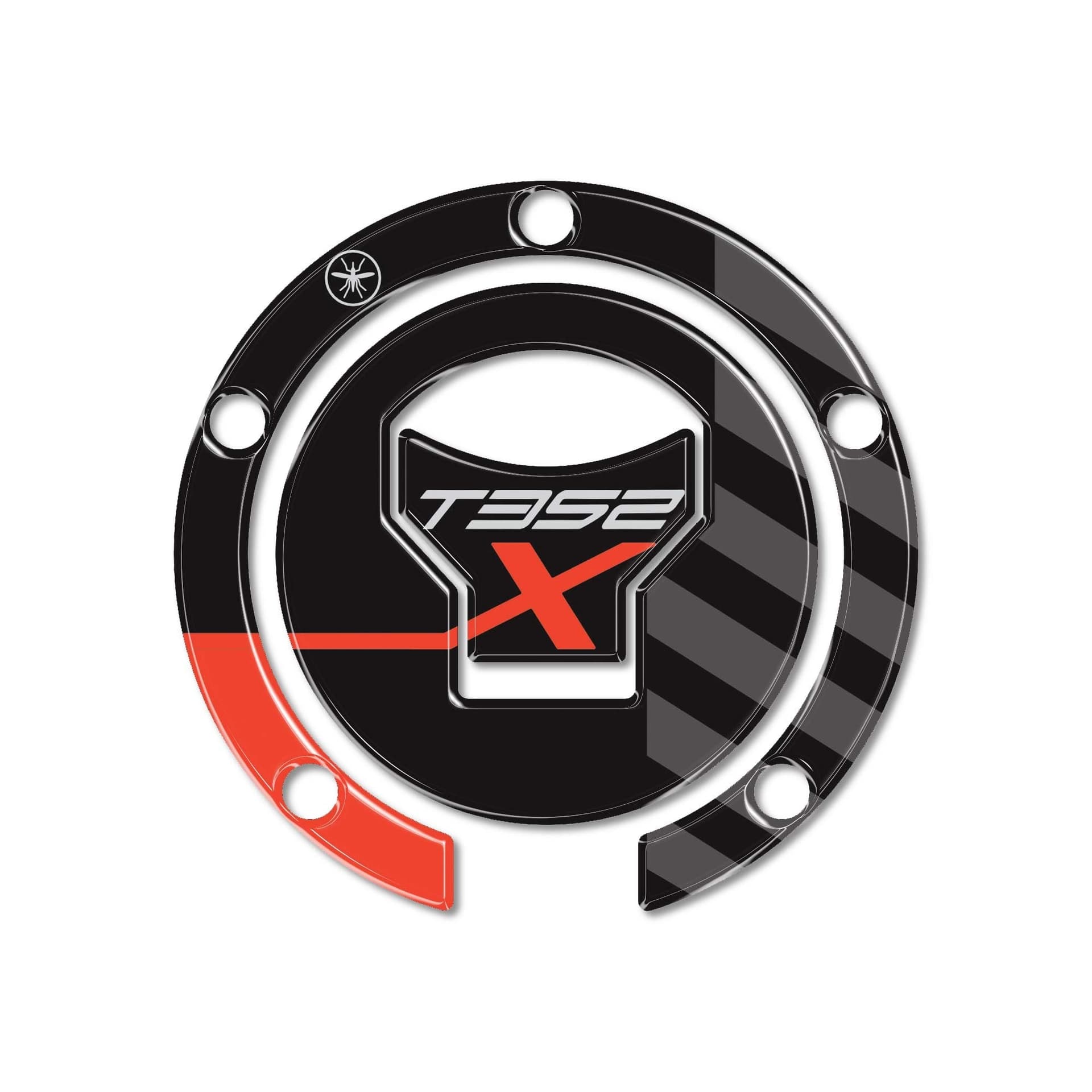 Adesivo Protezione Tappo Serbatoio moto compatibile con Morbidelli T352X 2026 - 12