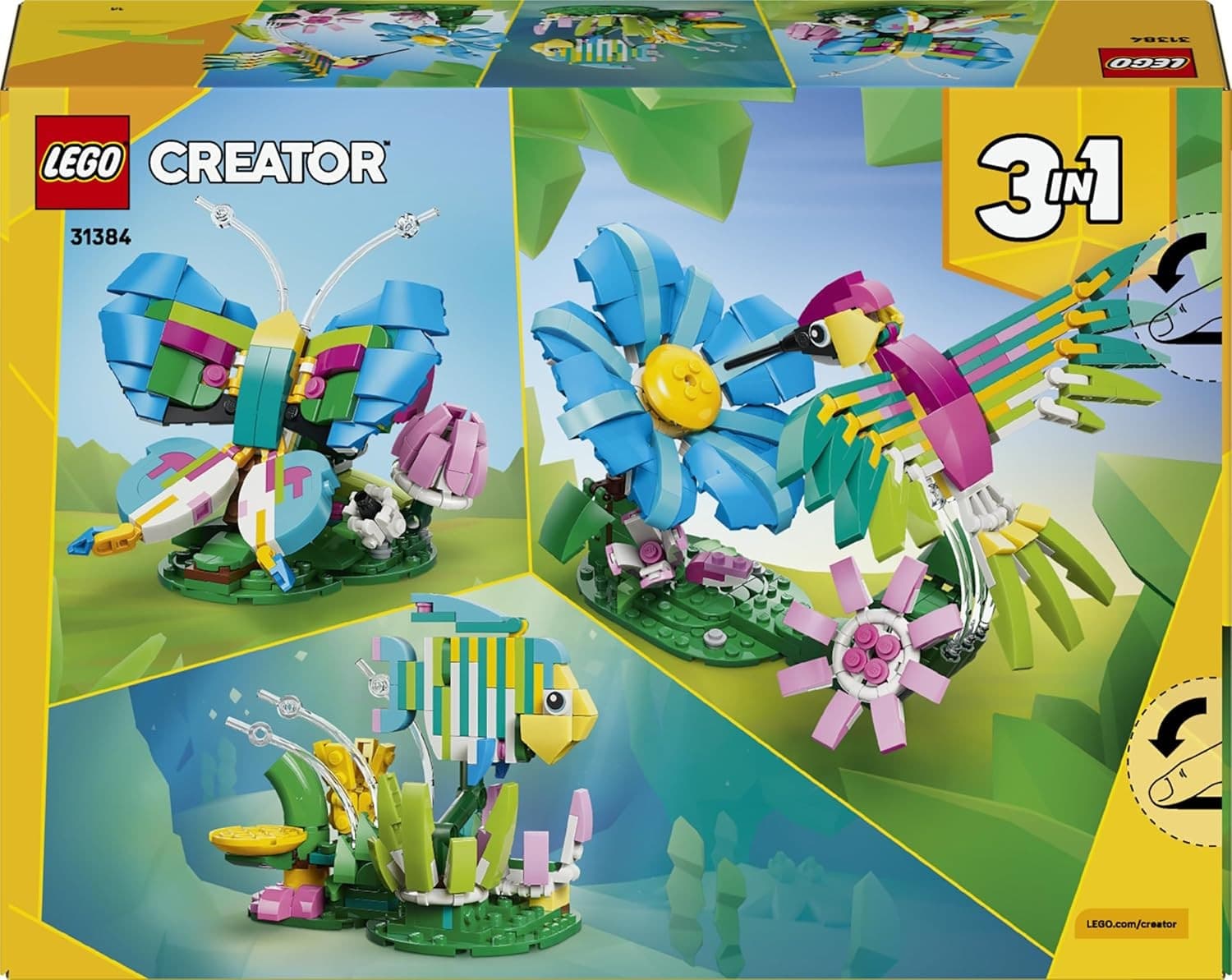 Lego Creator - Animali Selvatici 3 in 1 - 31384 - 5