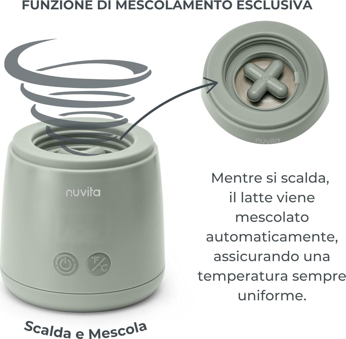 Nuvita - 1164 Mix70 Scaldabiberon Portatile - 3
