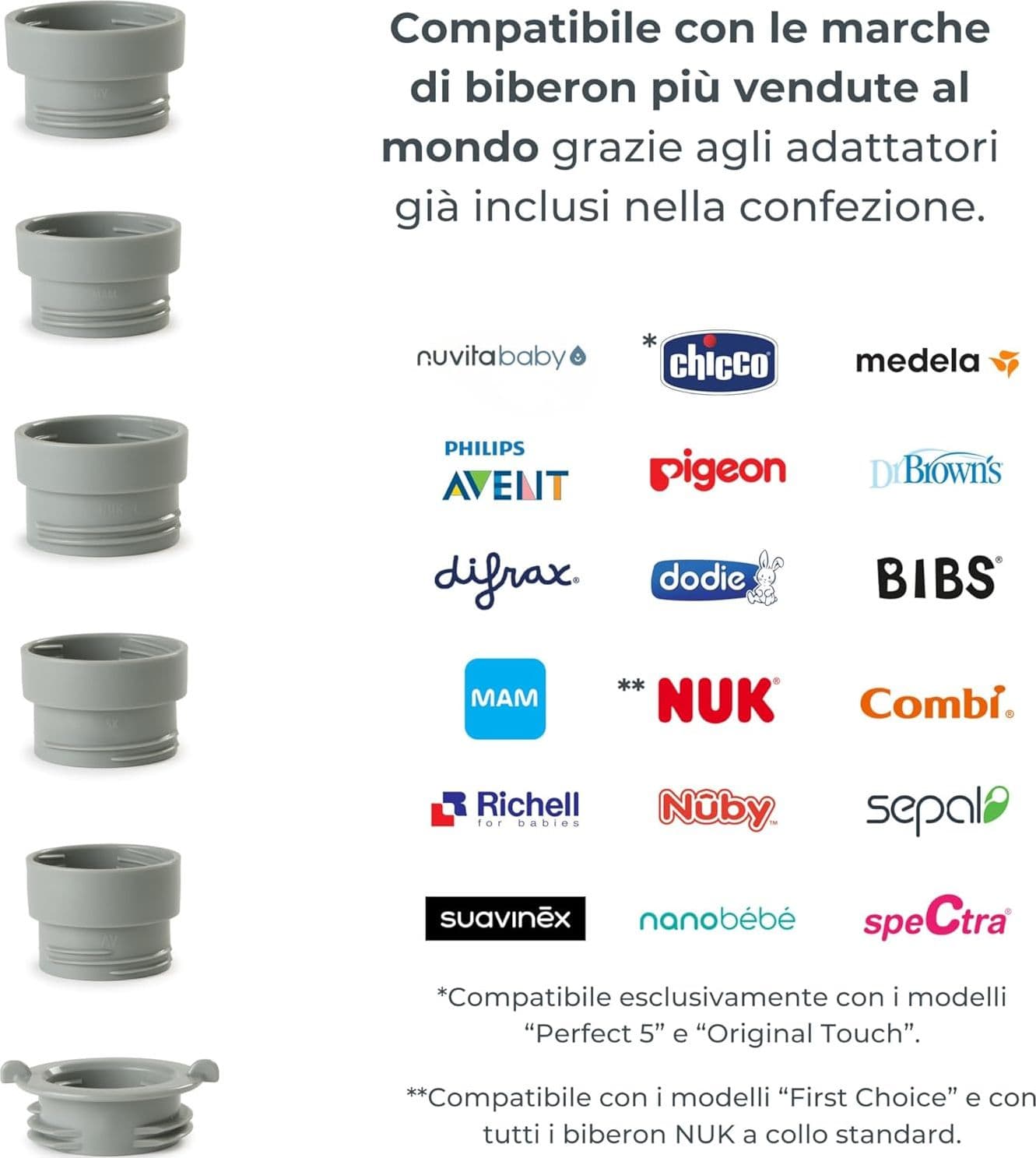 Nuvita - 1164 Mix70 Scaldabiberon Portatile - 7
