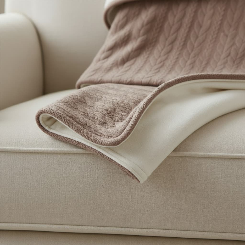 Coperta Carrozzina Coccolissimi Bamboo 70x90 - Moka