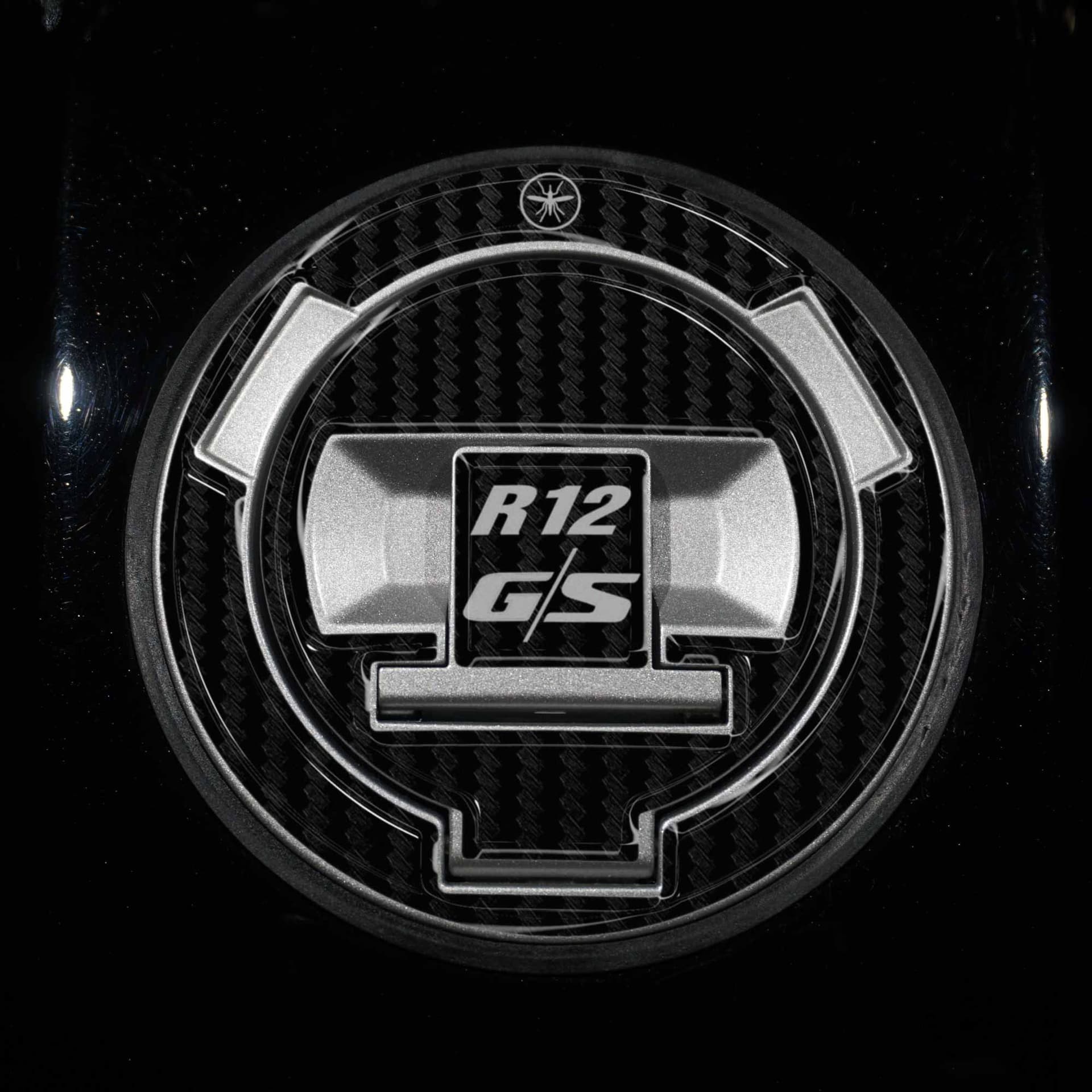 Adesivo 3D Protezione Tappo Serbatoio compatibile con BMW R 12 G/S 2026 - 12