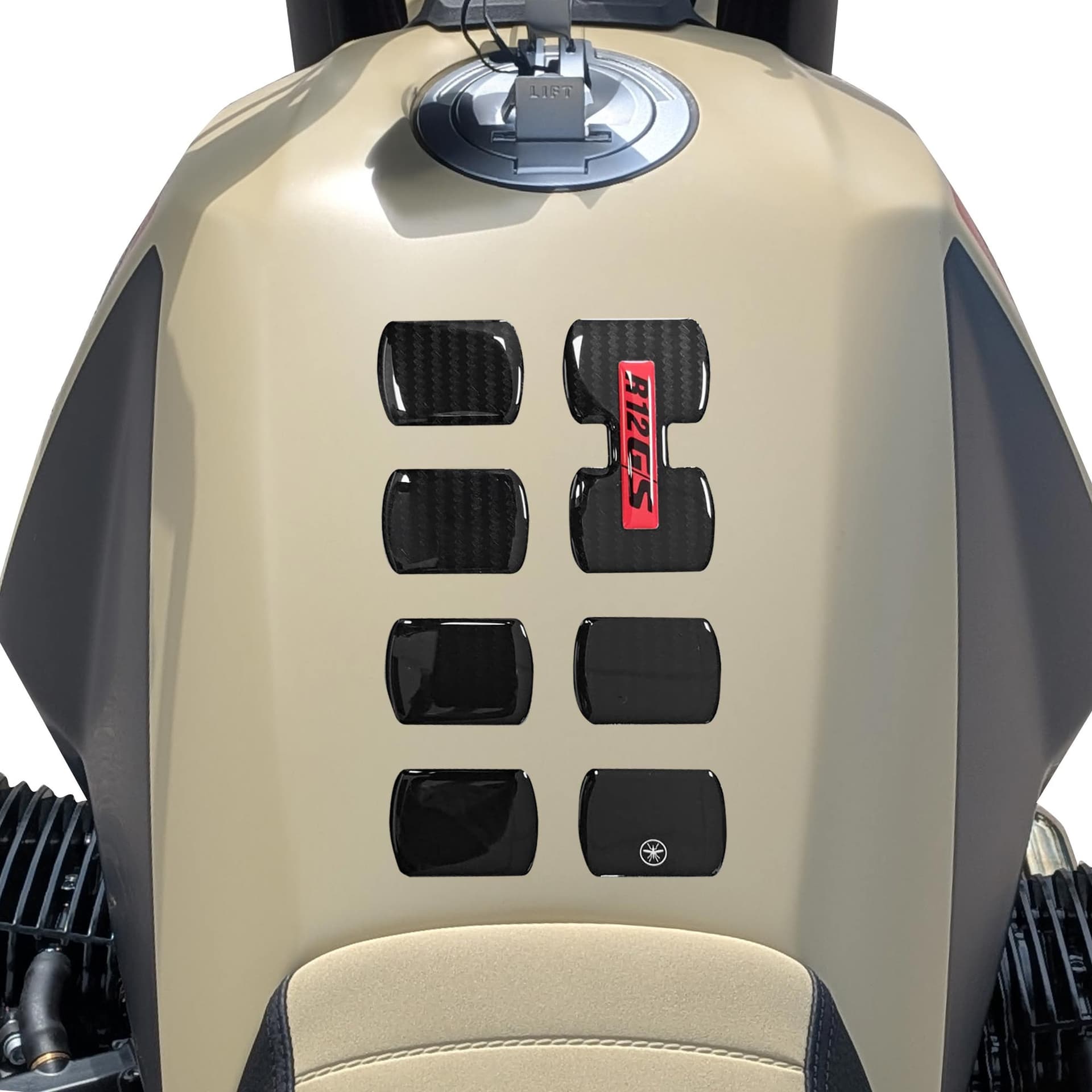 Paraserbatoio Adesivo Gel 3D Protezione compatibile con BMW R 12 G/S 2026 - 20