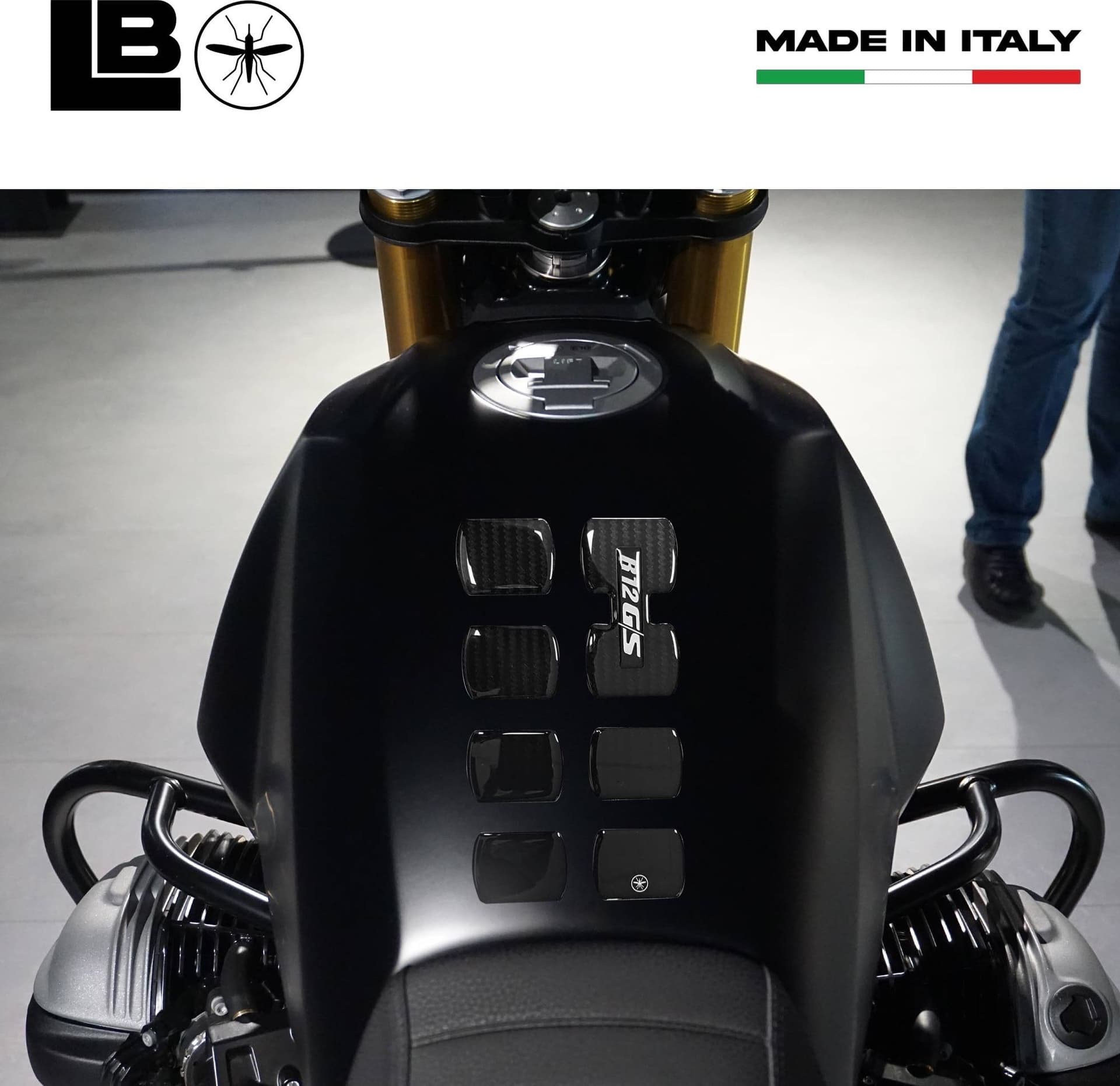 Paraserbatoio Adesivo Gel 3D Protezione compatibile con BMW R 12 G/S 2026 - 9