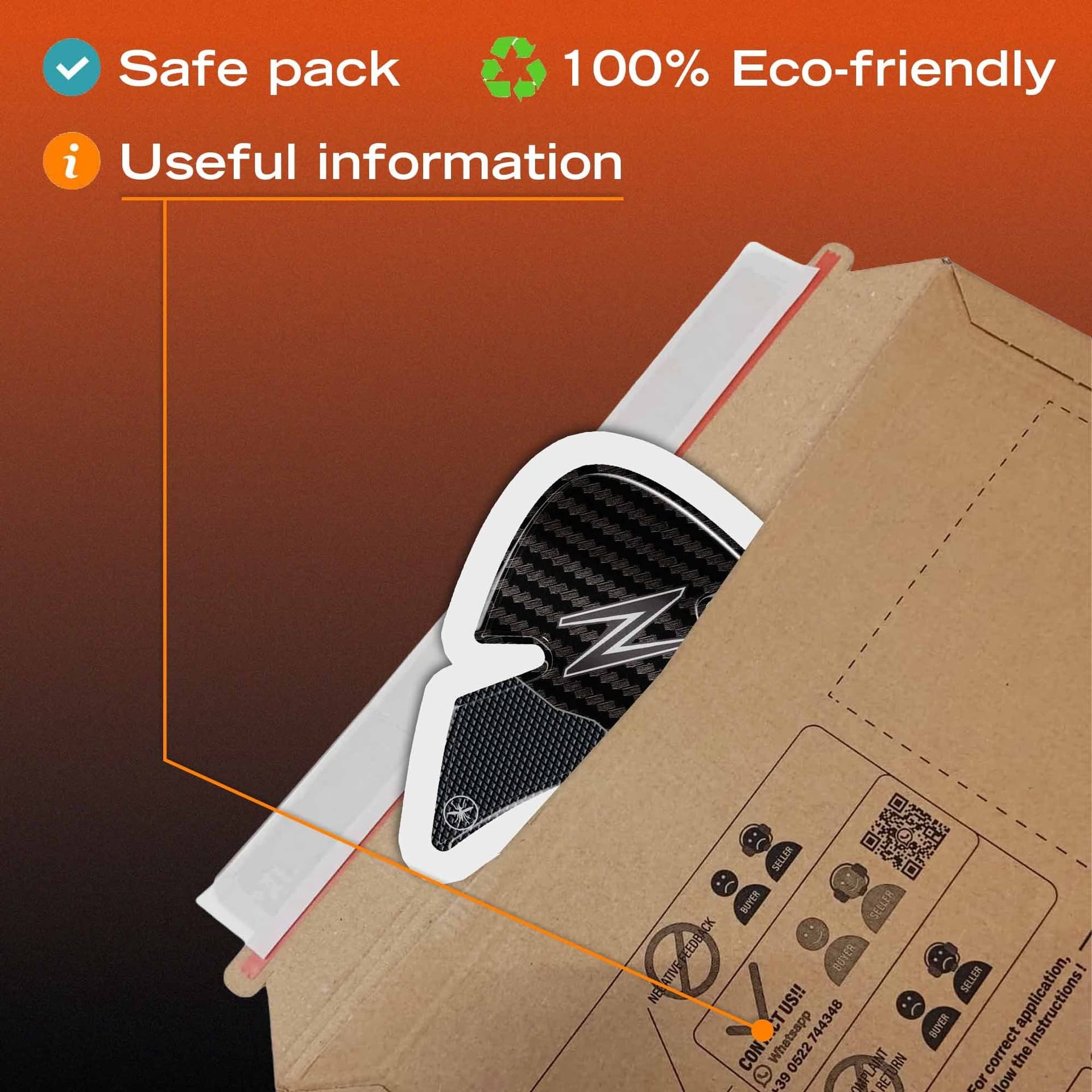 Protezioni Chiave Accensione Moto Adesivi 3D compatibili con Kawasaki Z1100 2026 - 6