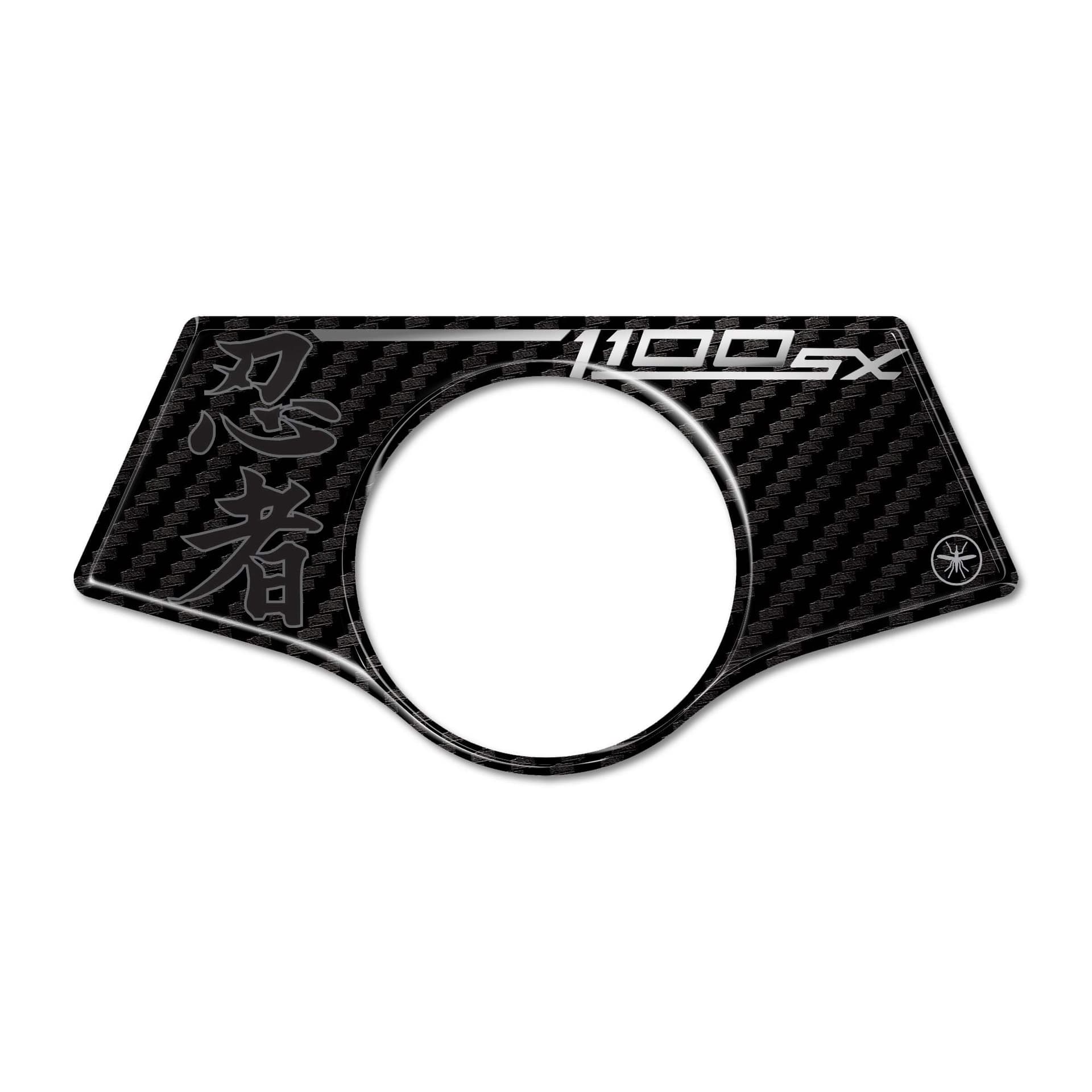 Adesivo 3D Protezione piastra forcella compatibile con Kawasaki Ninja 1100SX - 2