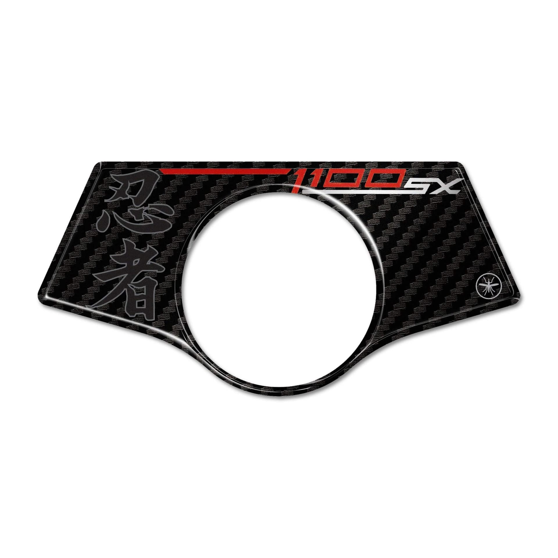 Adesivo 3D Protezione piastra forcella compatibile con Kawasaki Ninja 1100SX - 12