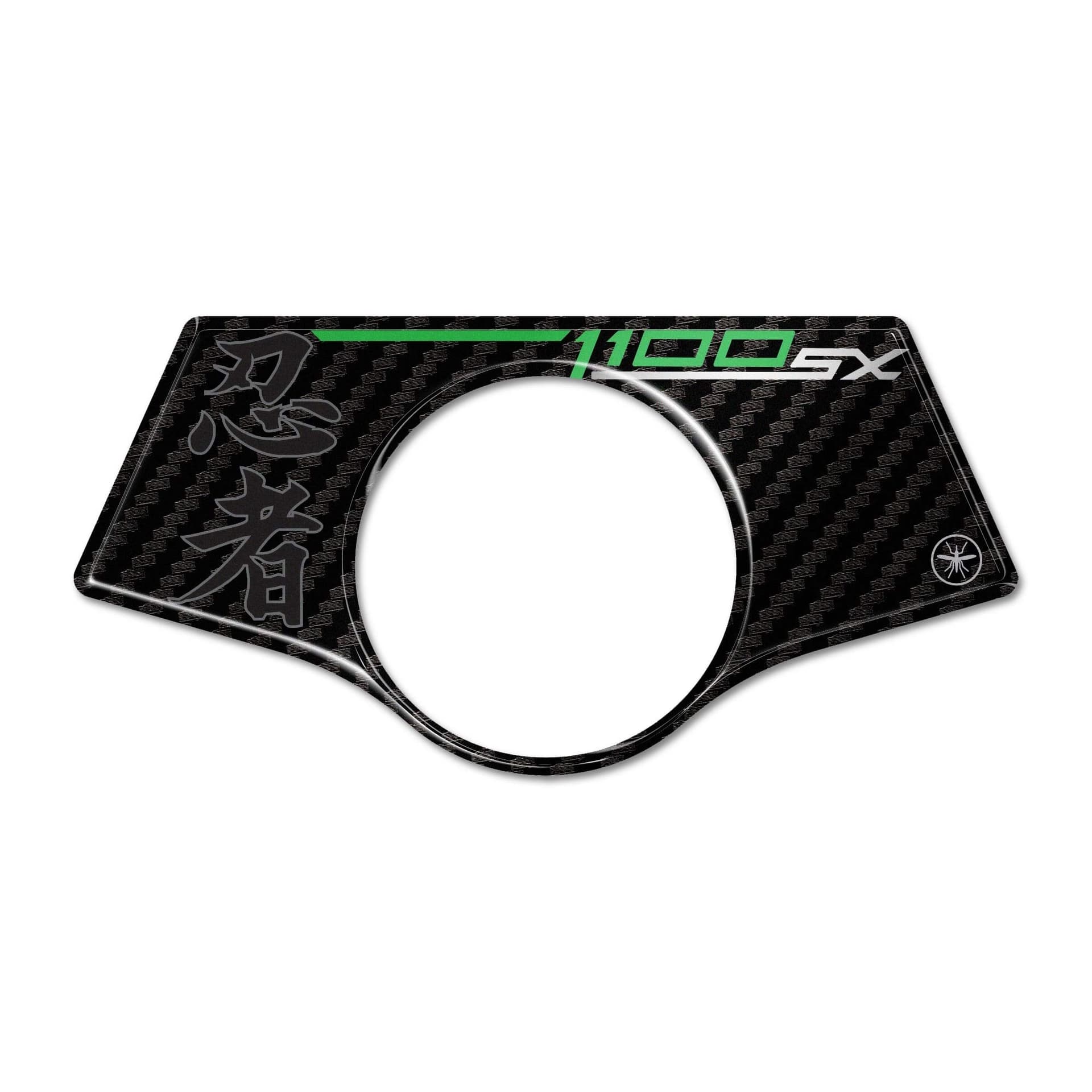 Adesivo 3D Protezione piastra forcella compatibile con Kawasaki Ninja 1100SX - 17
