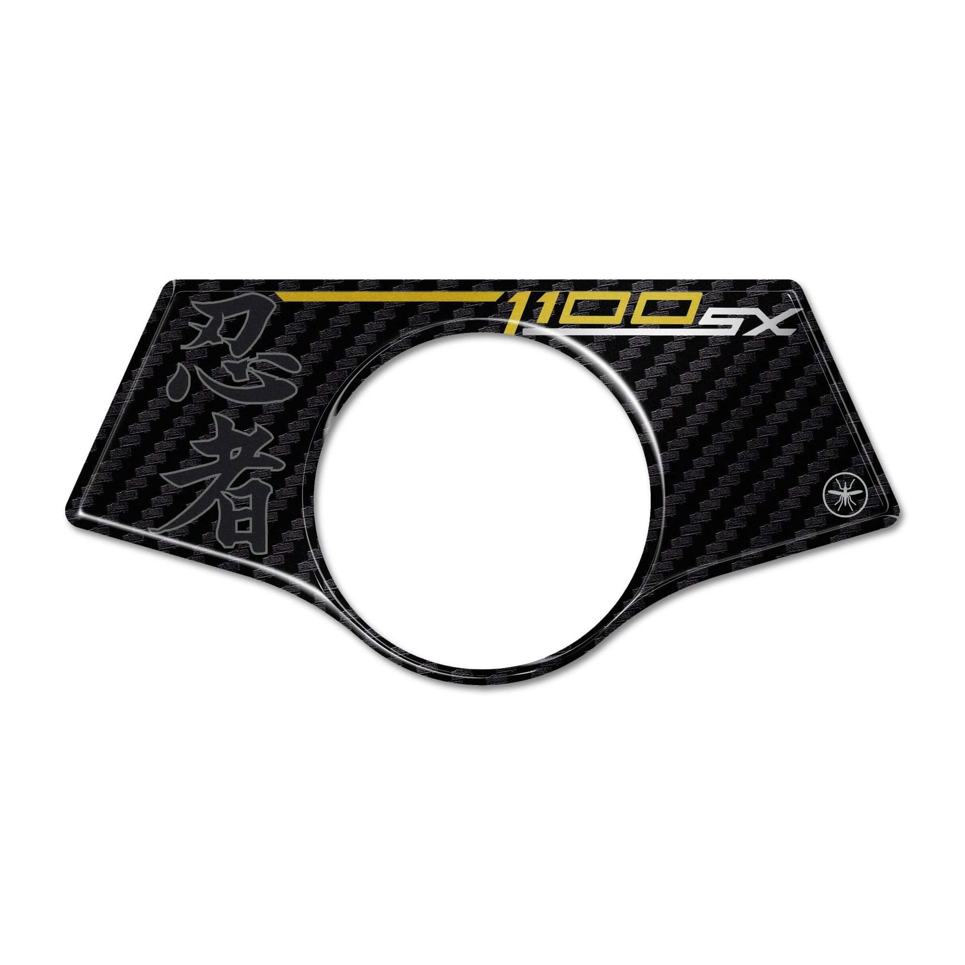 Adesivo 3D Protezione piastra forcella compatibile con Kawasaki Ninja 1100SX - 7