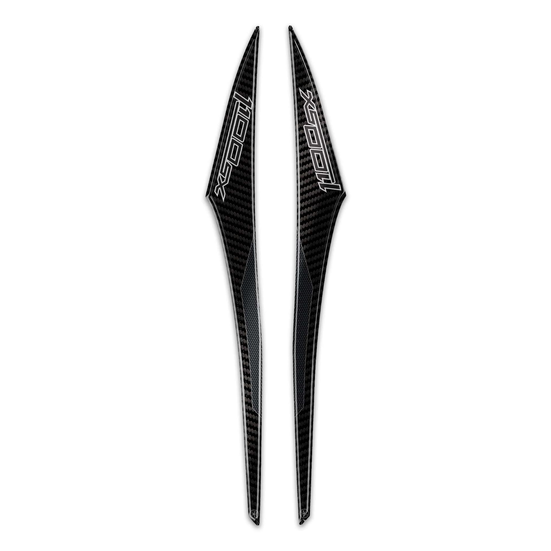 Protezioni Maniglie Adesivi 3D compatibili con Kawasaki Ninja 1100SX 2025-2026 - 2