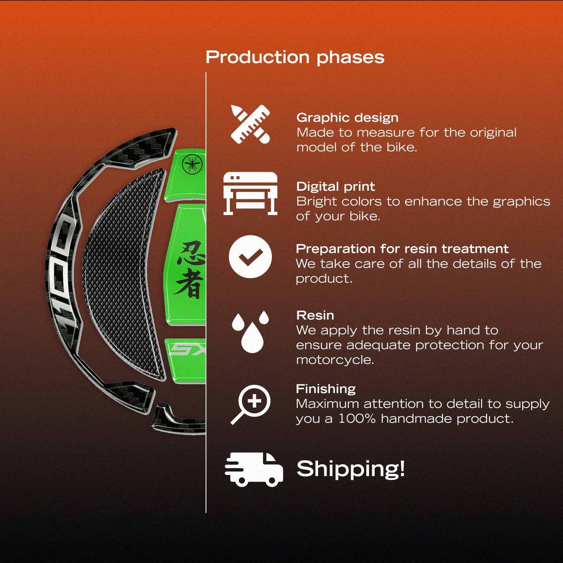 Adesivo Protezione Tappo Serbatoio moto compatibile con Kawasaki Ninja 1100SX - 19