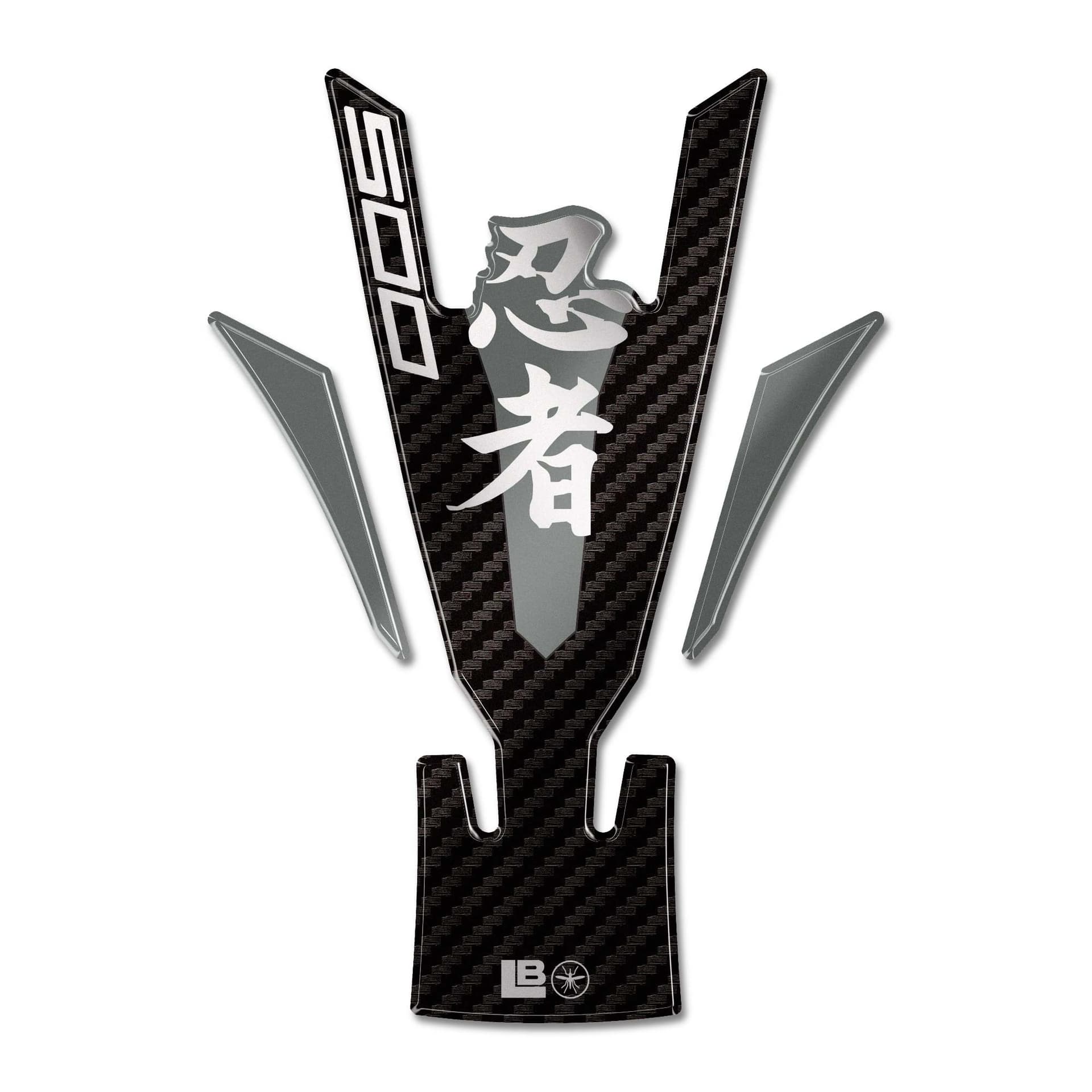 Paraserbatoio Adesivo Protezione moto compatibile con Kawasaki Ninja 500 2024-26 - 2