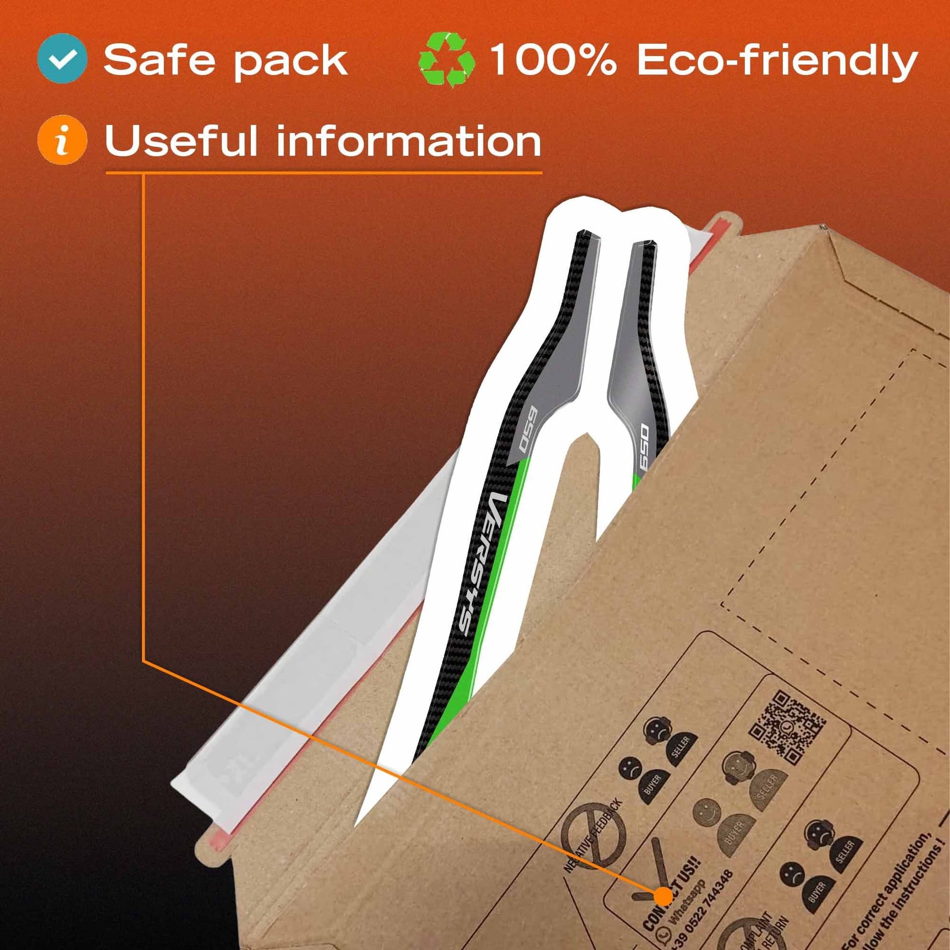 Protezioni Maniglie Adesivi 3D compatibili con Kawasaki Versys 650 2021-2026 - 30