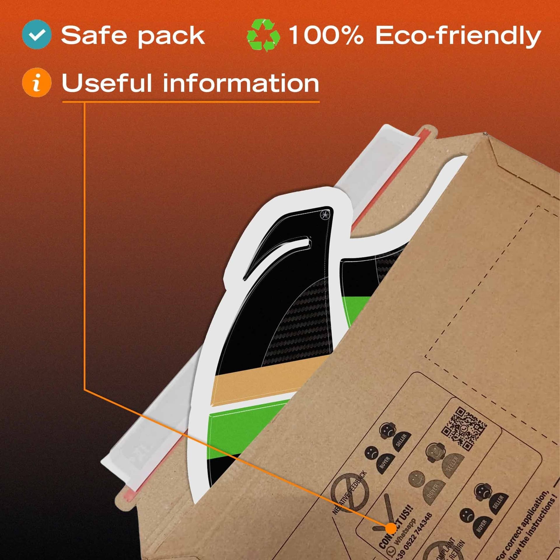 Adesivi 3D Laterali Serbatoio moto compatibili con Kawasaki Versys 1100 2025-26 - 19