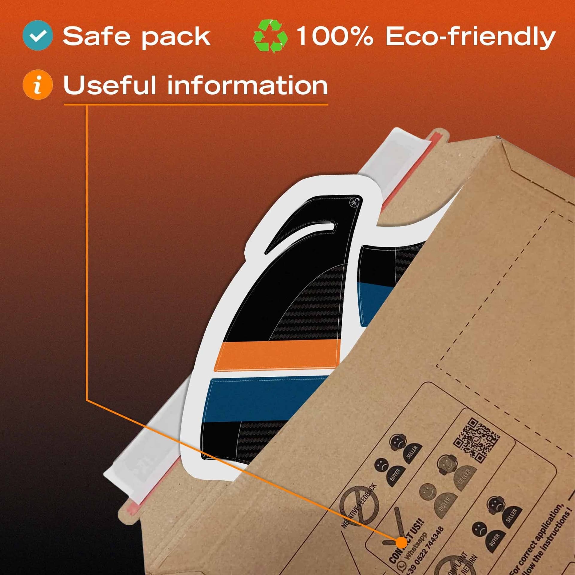 Adesivi 3D Laterali Serbatoio moto compatibili con Kawasaki Versys 1100 2025-26 - 7