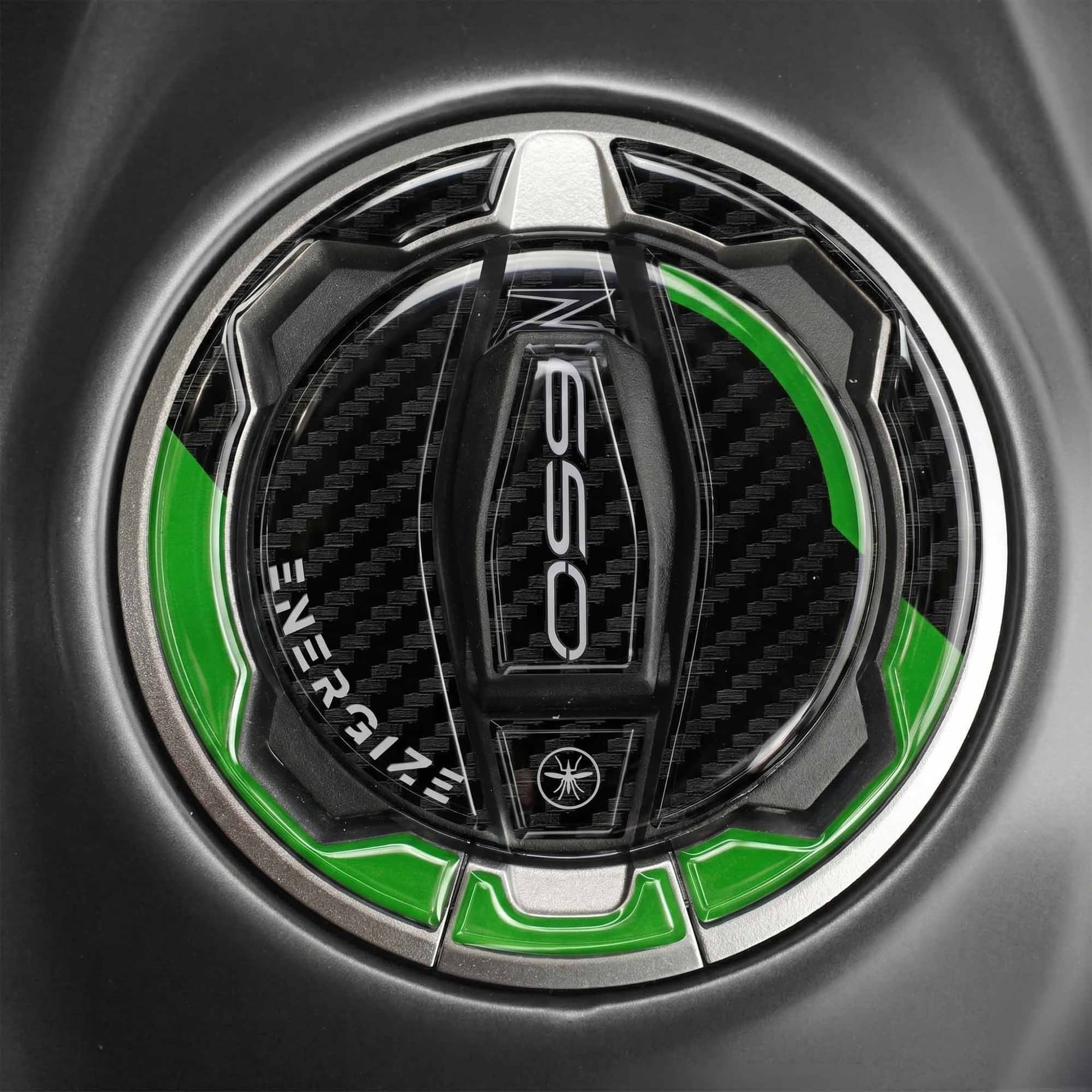 Adesivo Protezione Tappo Serbatoio moto compatibile con Kawasaki Z650 2025-2026 - 7