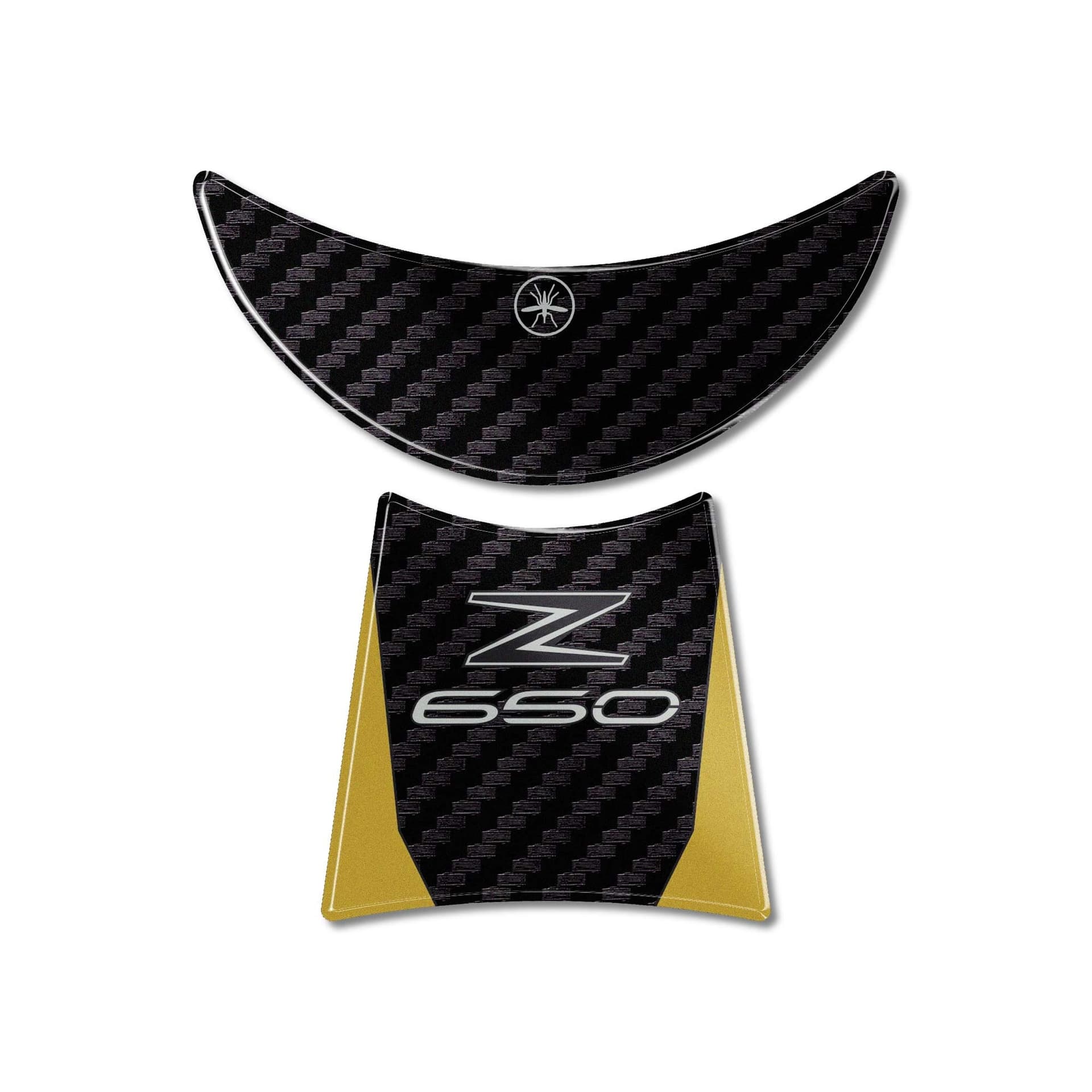 Protezione Chiave Accensione Moto Adesivi compatibili con Kawasaki Z650 2024-26 - 2