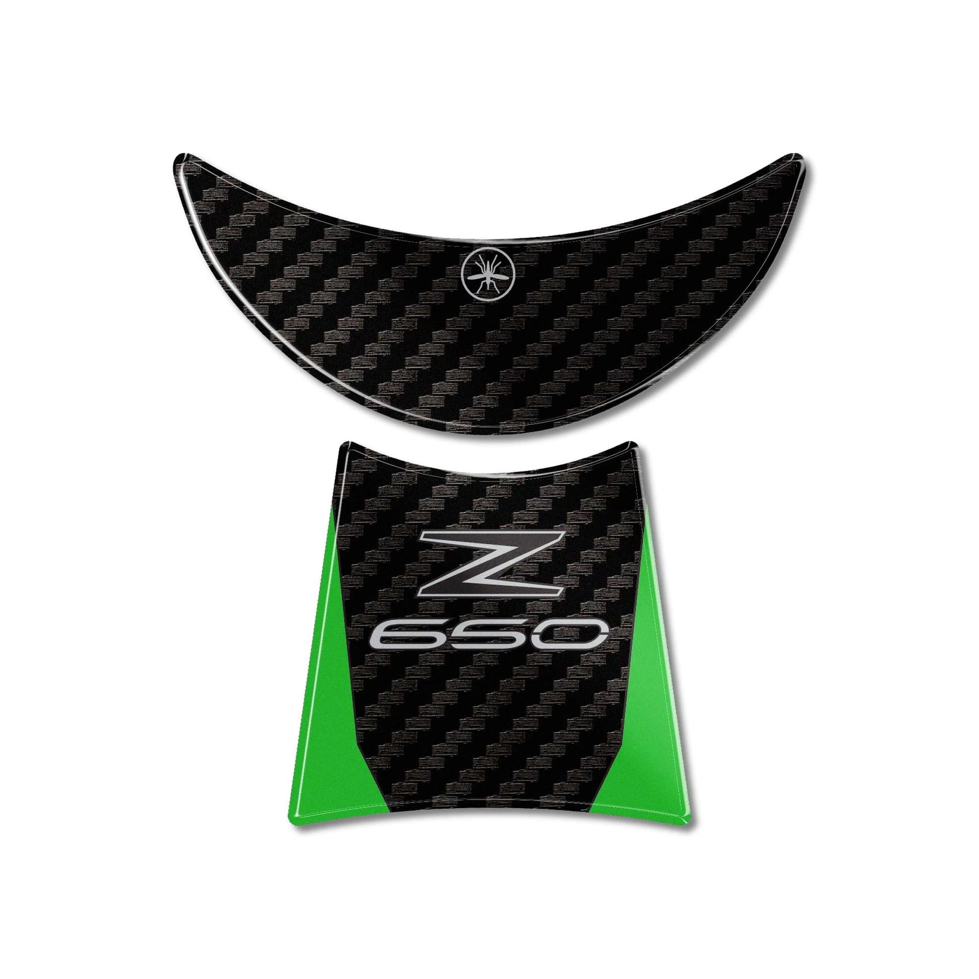 Protezione Chiave Accensione Moto Adesivi compatibili con Kawasaki Z650 2024-26 - 7