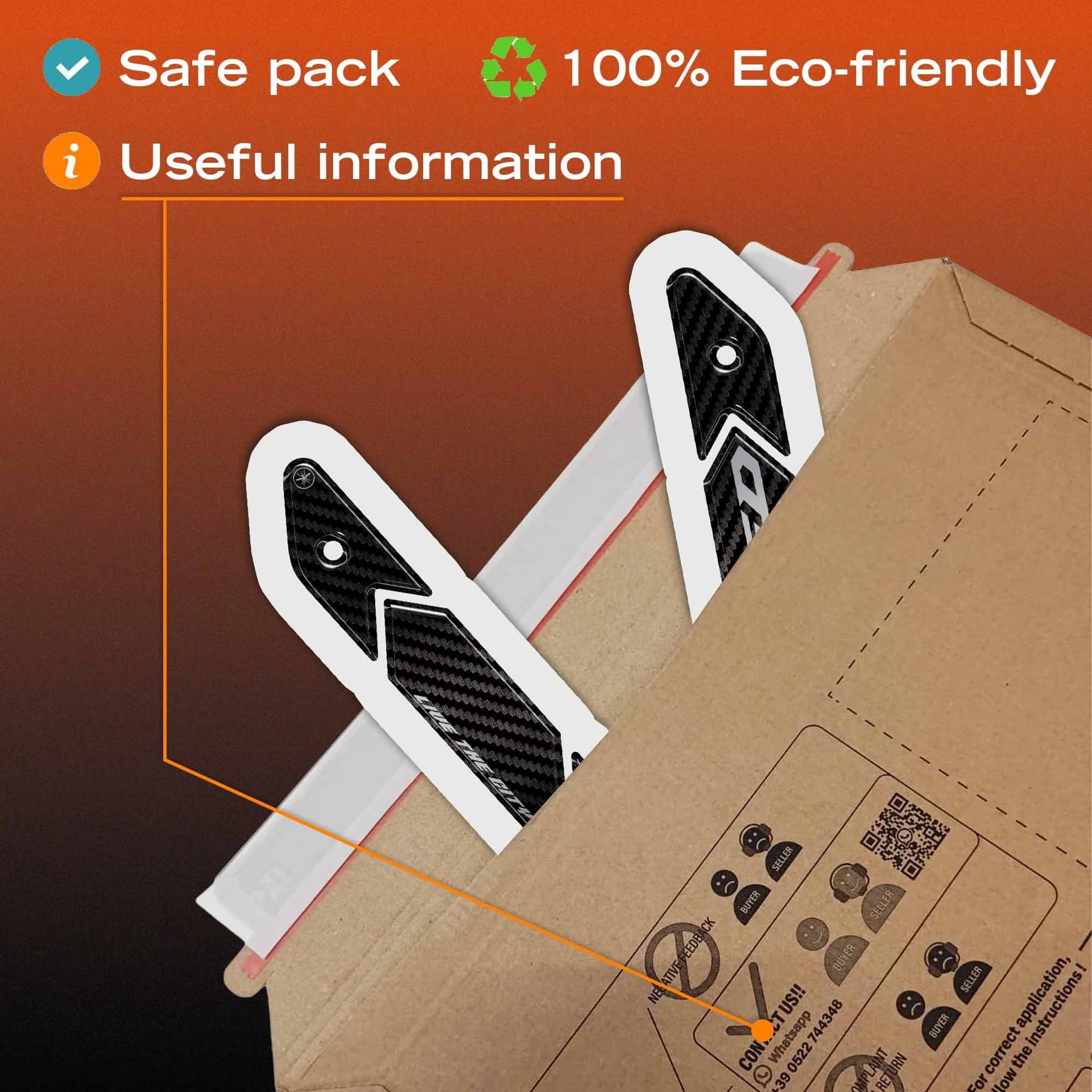 Adesivo 3D Protezione Cupolino Scooter compatibile con Zontes 125D 2023-2026 - 5