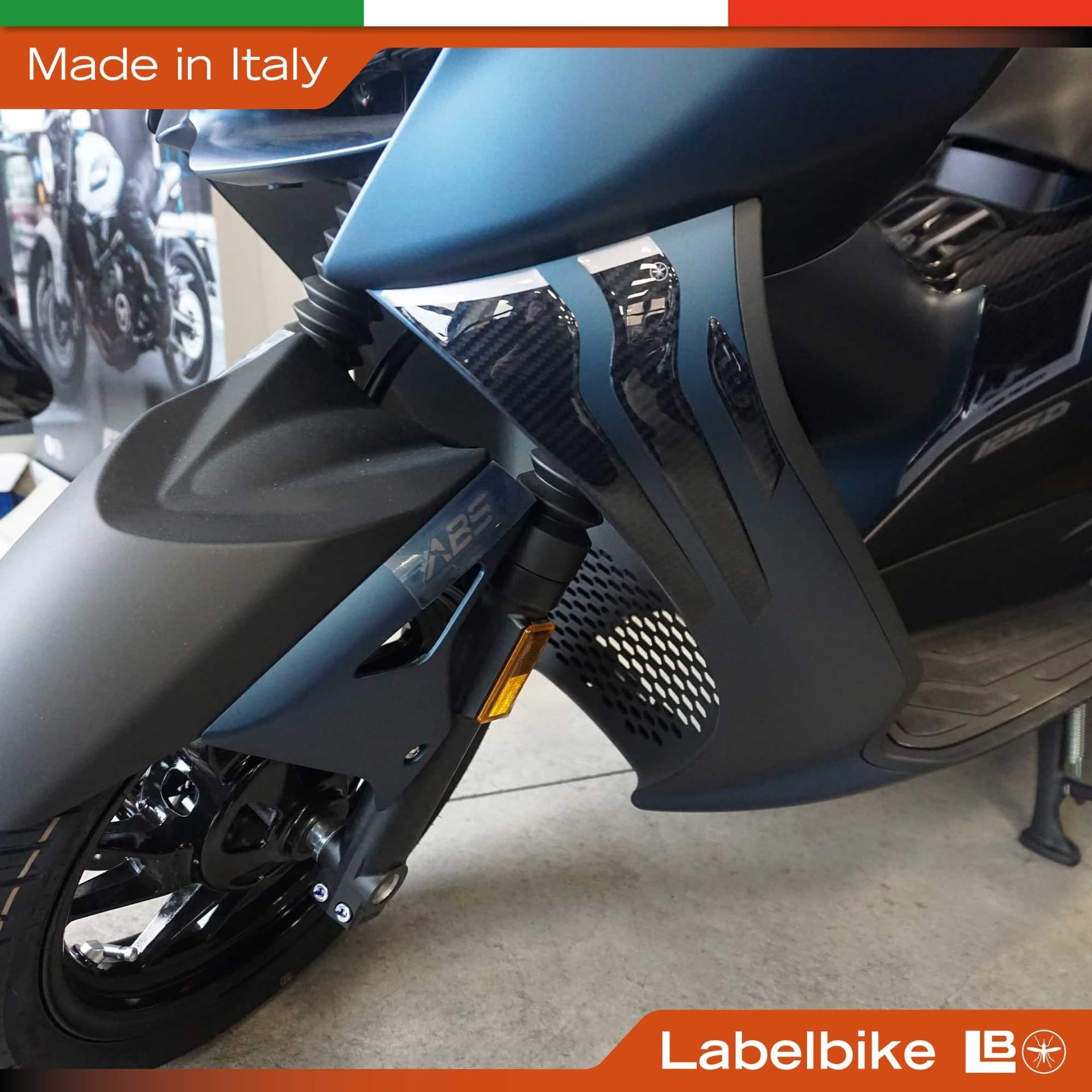 Adesivi Protezioni Laterali Pance Scooter compatibili con Zontes 125D 2023-26 - 3