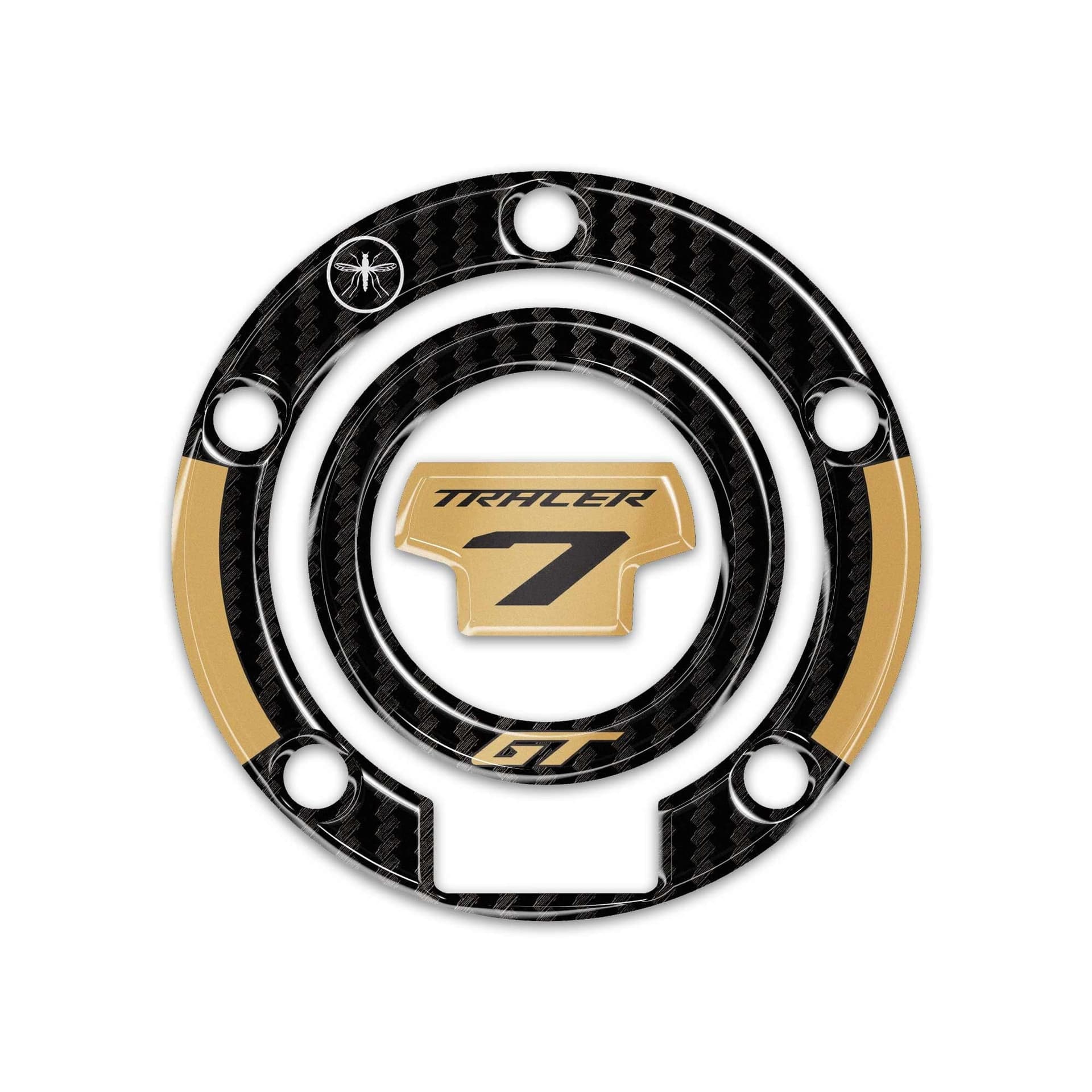 Adesivo 3D Tappo Serbatoio moto compatibile con Yamaha Tracer 7 GT 2025-26 - 7