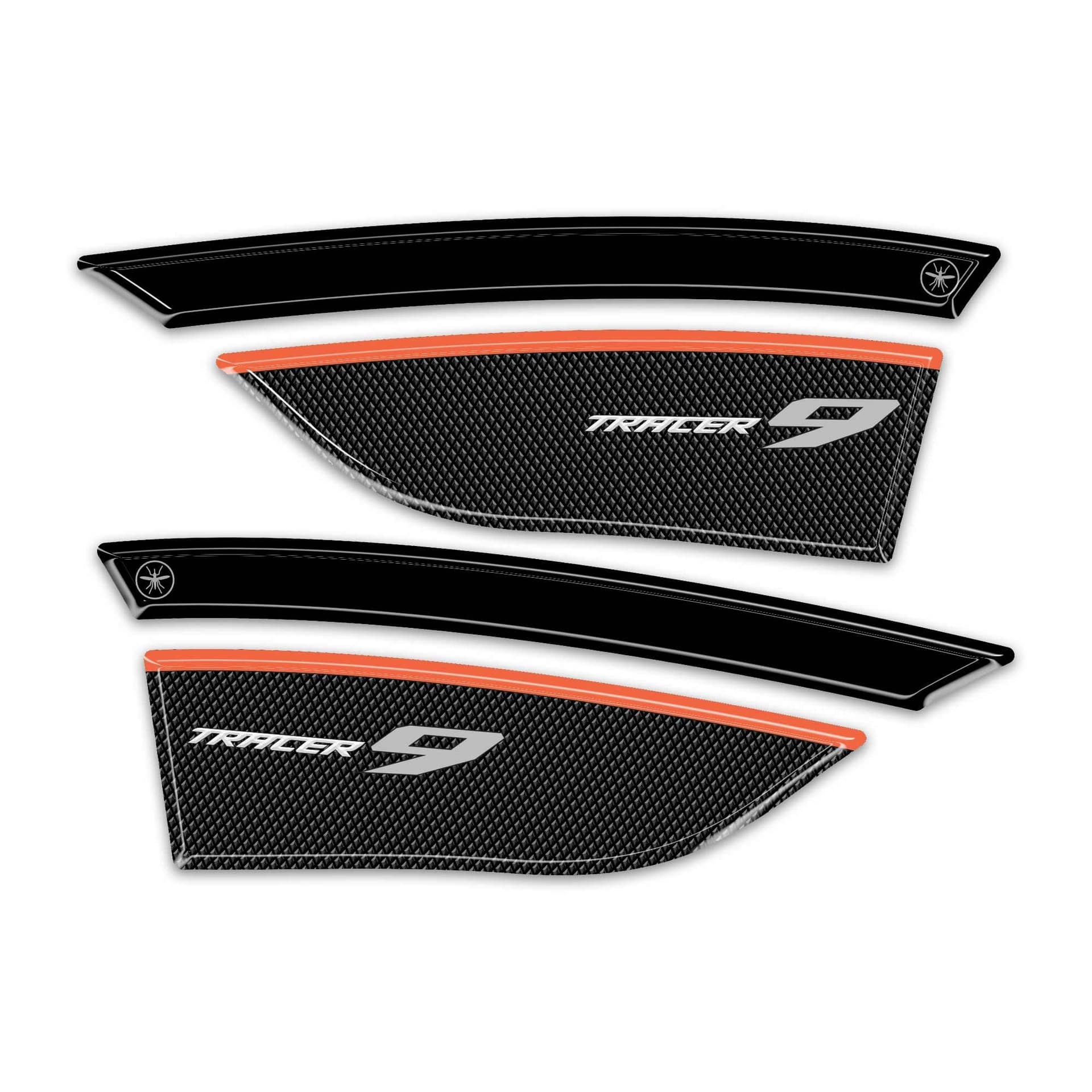 Adesivi Protezione Parafango moto compatibili con Yamaha Tracer 9 2025-26 - 2