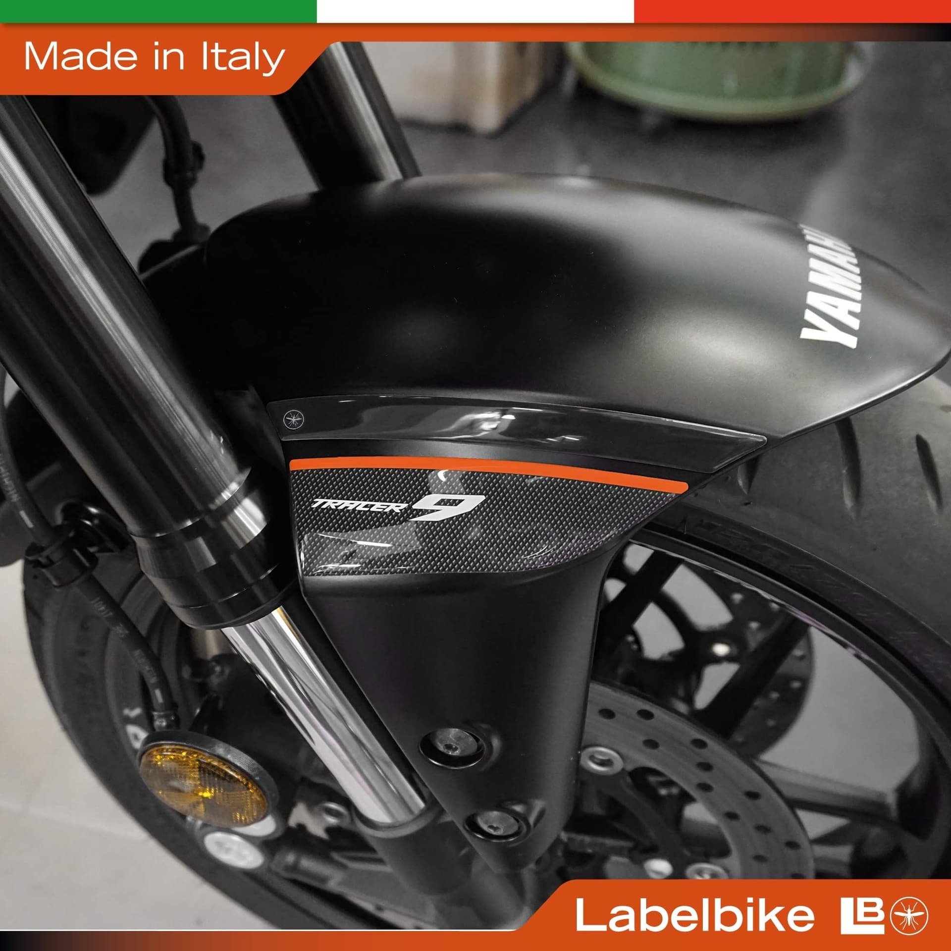 Adesivi Protezione Parafango moto compatibili con Yamaha Tracer 9 2025-26 - 3