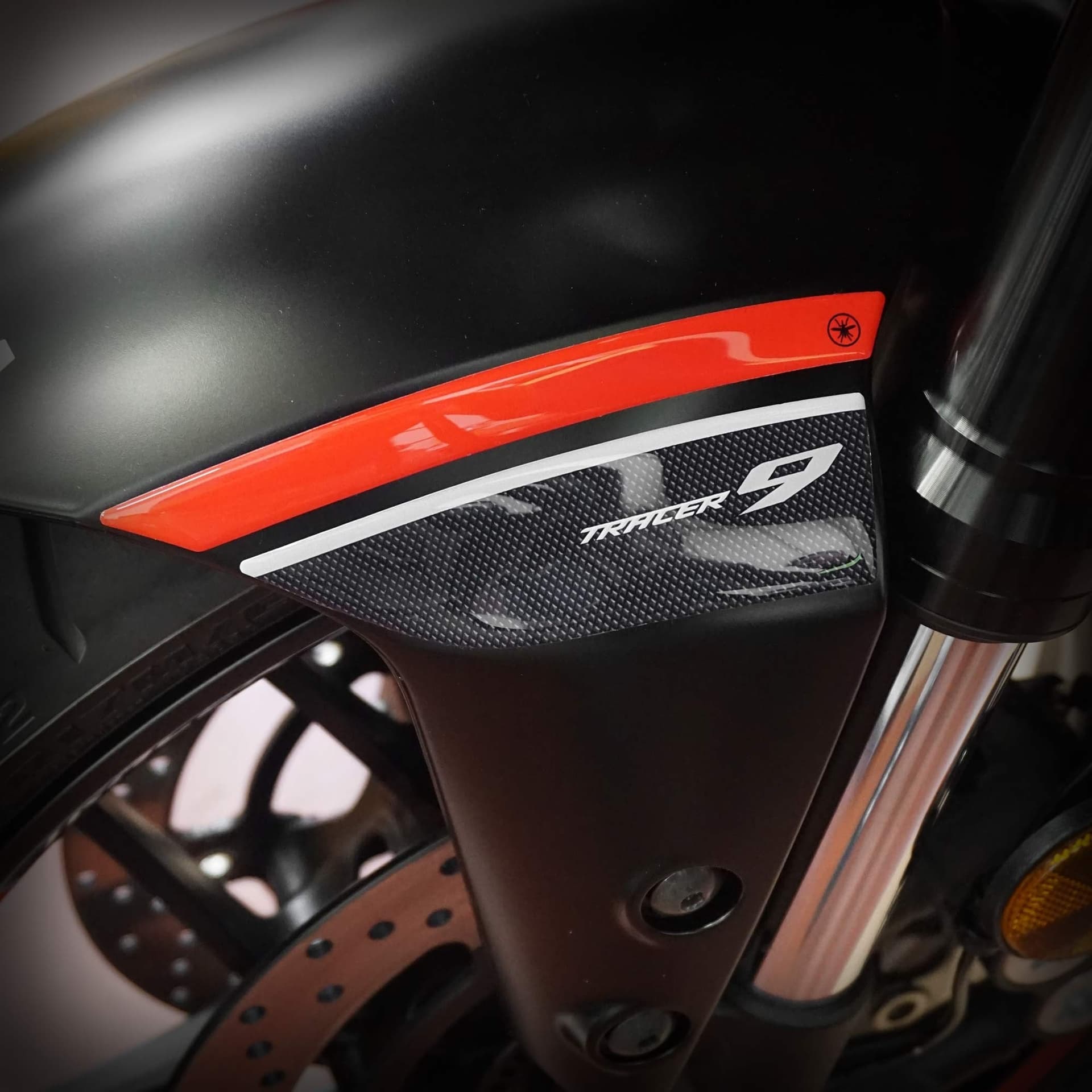 Adesivi Protezione Parafango moto compatibili con Yamaha Tracer 9 2025-26 - 7