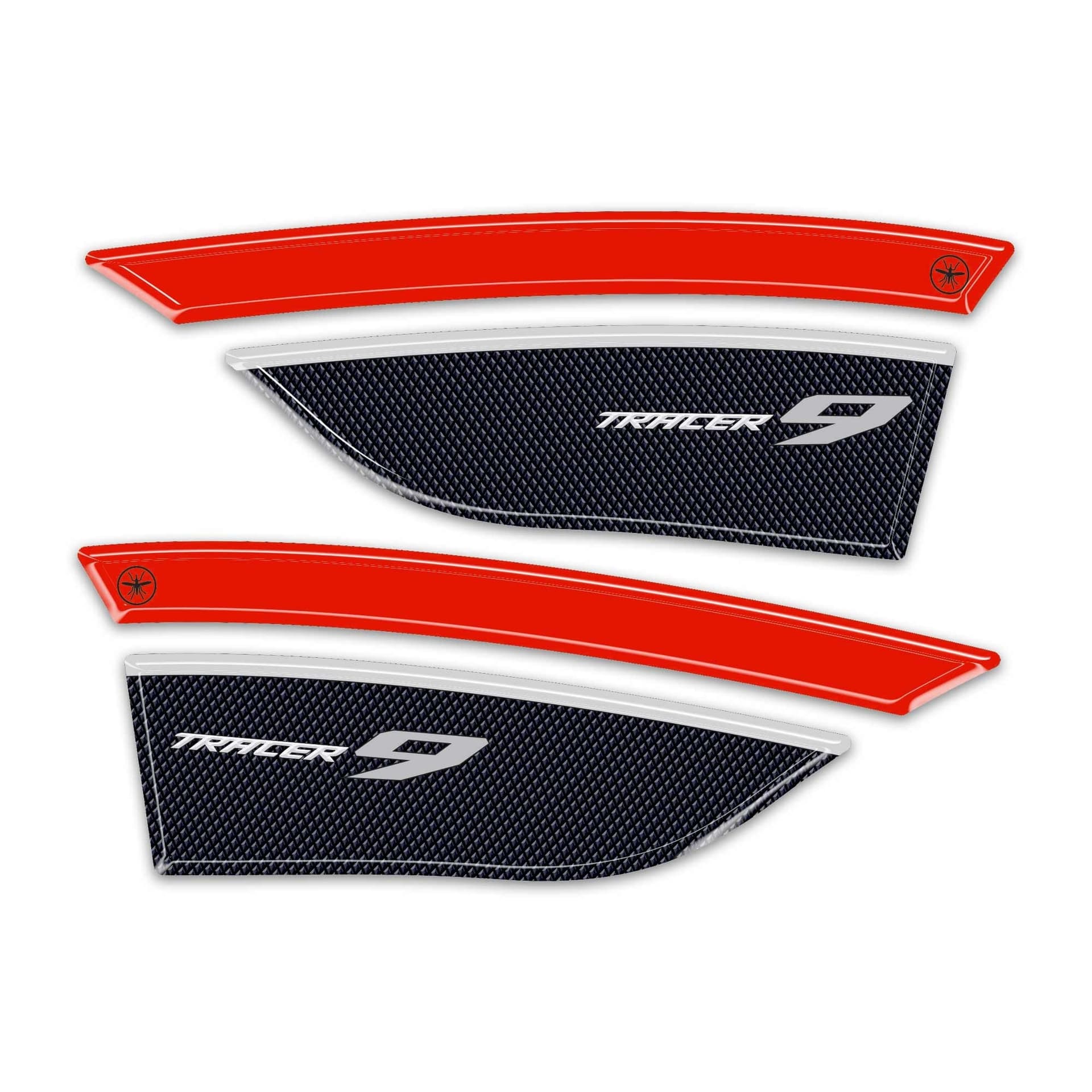Adesivi Protezione Parafango moto compatibili con Yamaha Tracer 9 2025-26 - 8