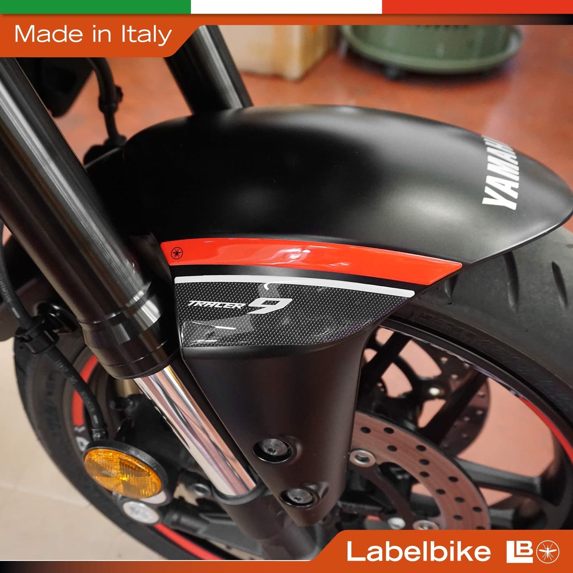 Adesivi Protezione Parafango moto compatibili con Yamaha Tracer 9 2025-26 - 9