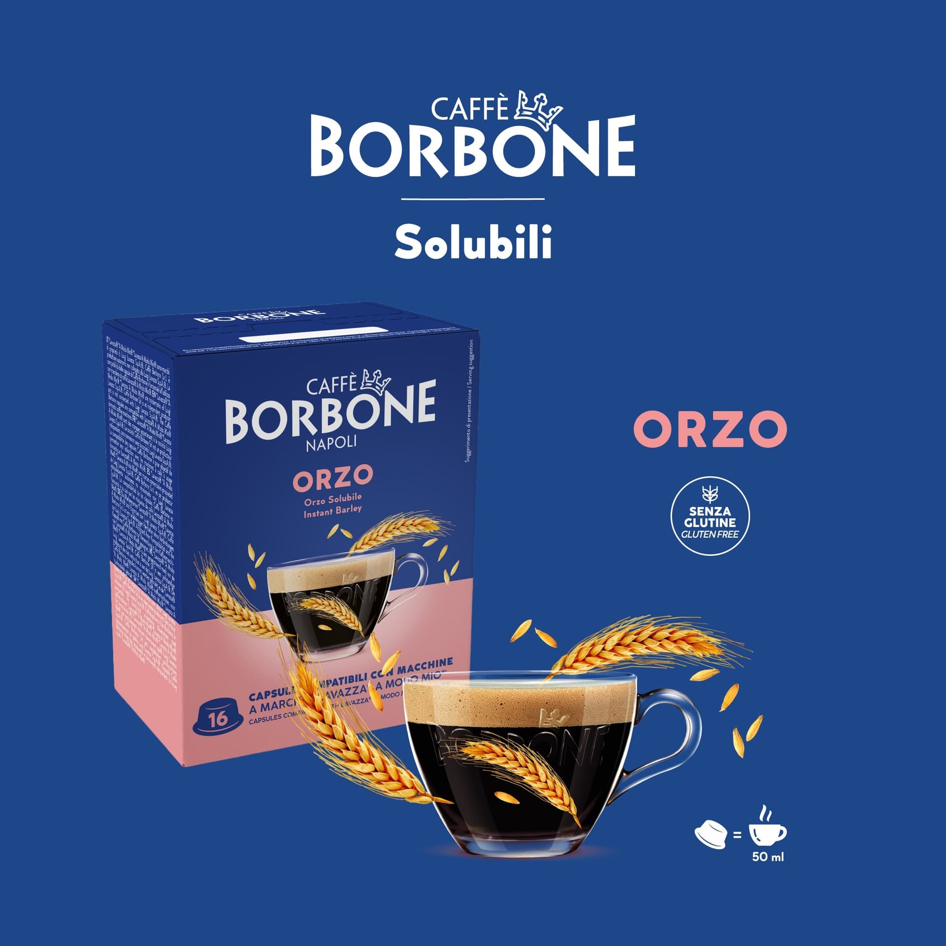 Borbone Capsule Comp. A Modo Mio Caffe D'orzo 16pz - 3
