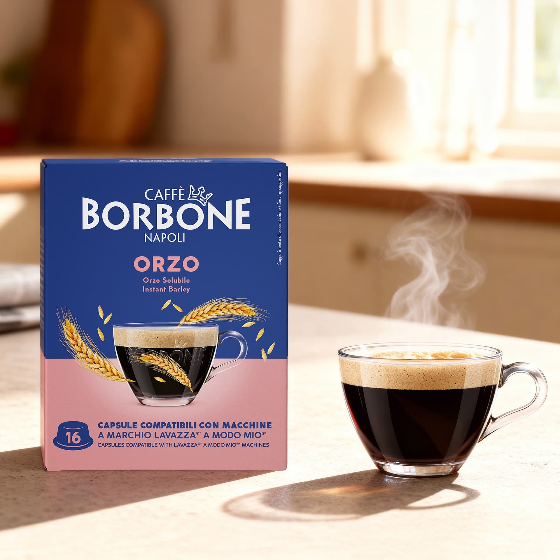 Borbone Capsule Comp. A Modo Mio Caffe D'orzo 16pz - 4