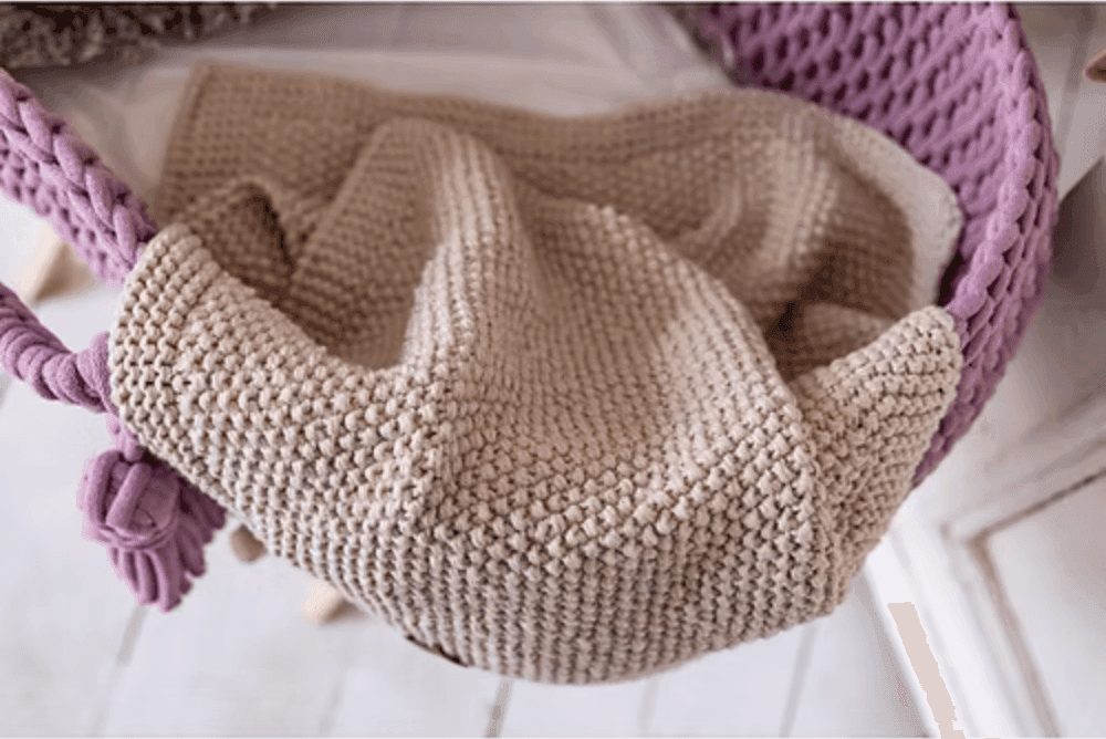 Coperta Sensoriale per Neonati Happy Moses – Beige