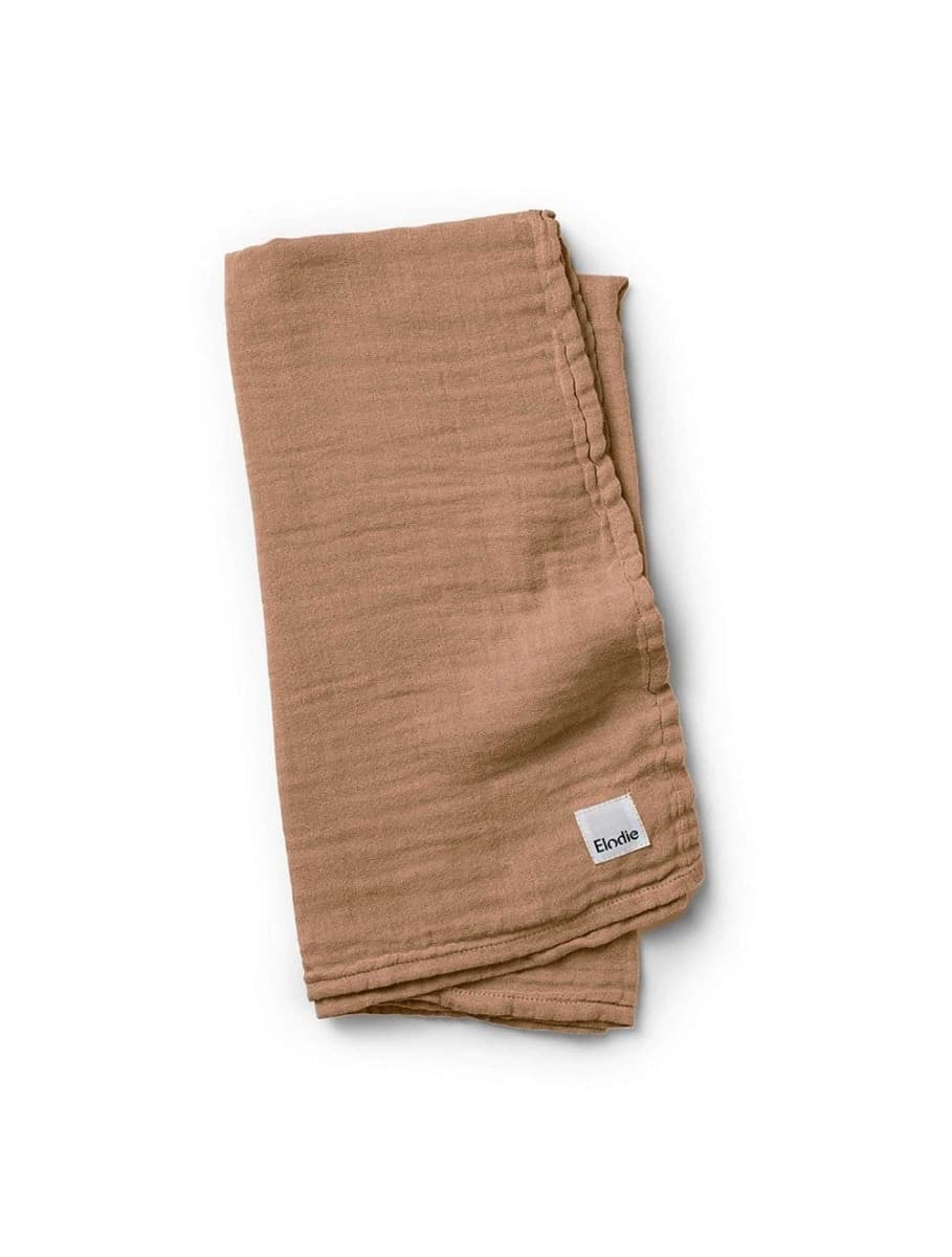 Copertina in Mussola di Bambù Elodie Details Soft Terracotta