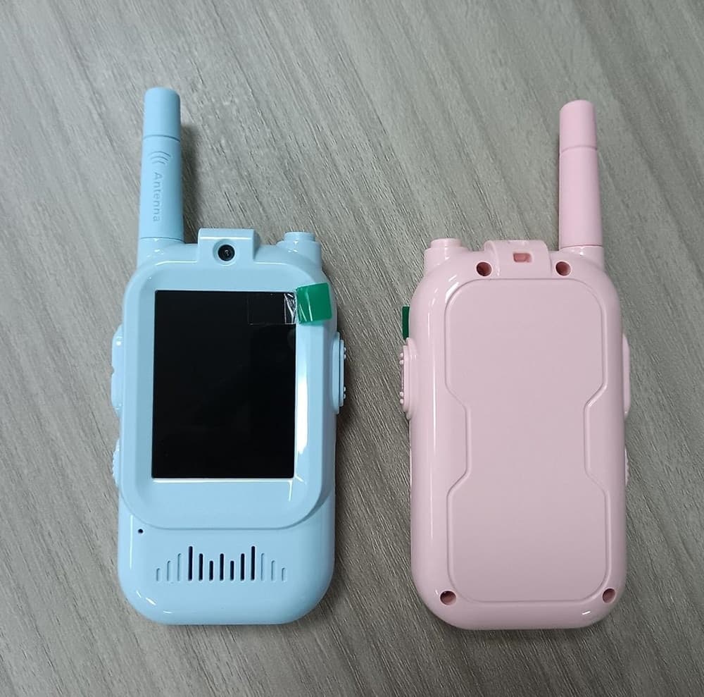 WALKIE TALKIE PER BAMBINI VIDEO CHAT CON SCHERMO RADIO GIOCATTOLO RICARICABILI CAMBIA VOCE - 5