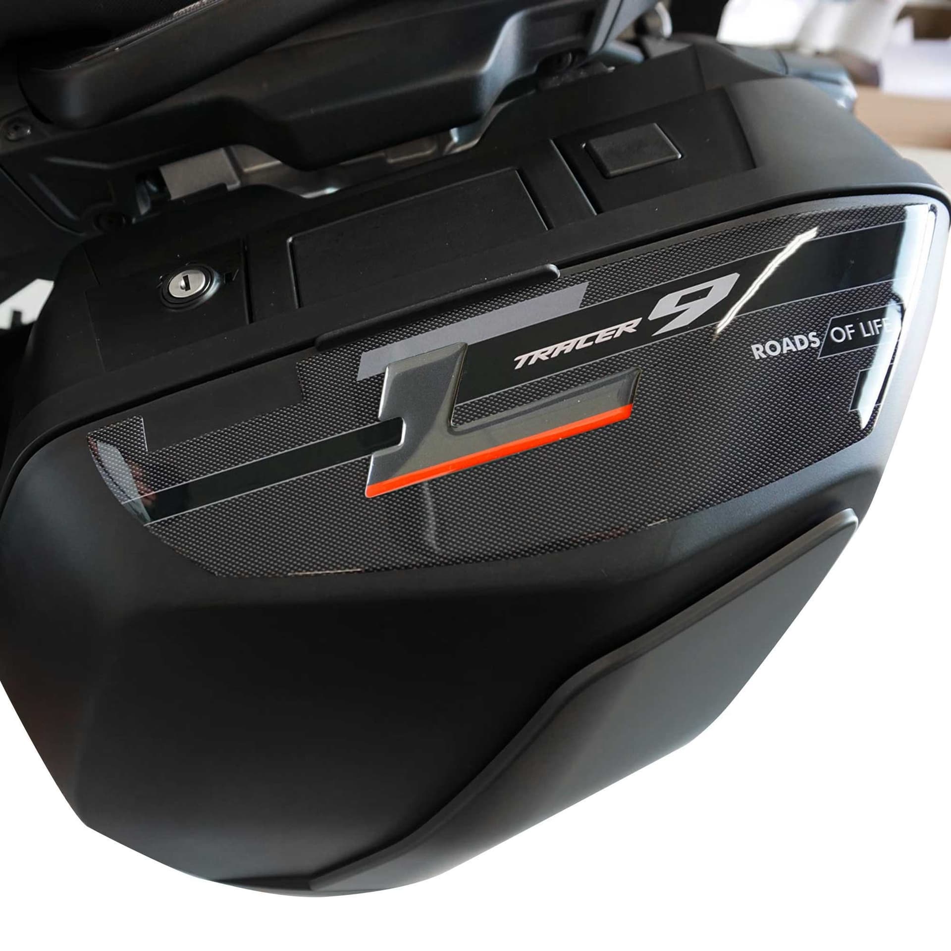 Adesivi 3D Protezioni Valigie moto compatibili con Yamaha Tracer 9 2025-26 - 12