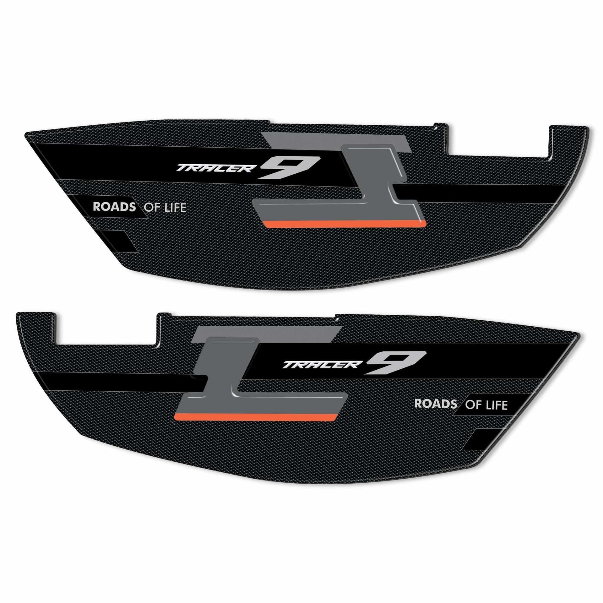 Adesivi 3D Protezioni Valigie moto compatibili con Yamaha Tracer 9 2025-26 - 2