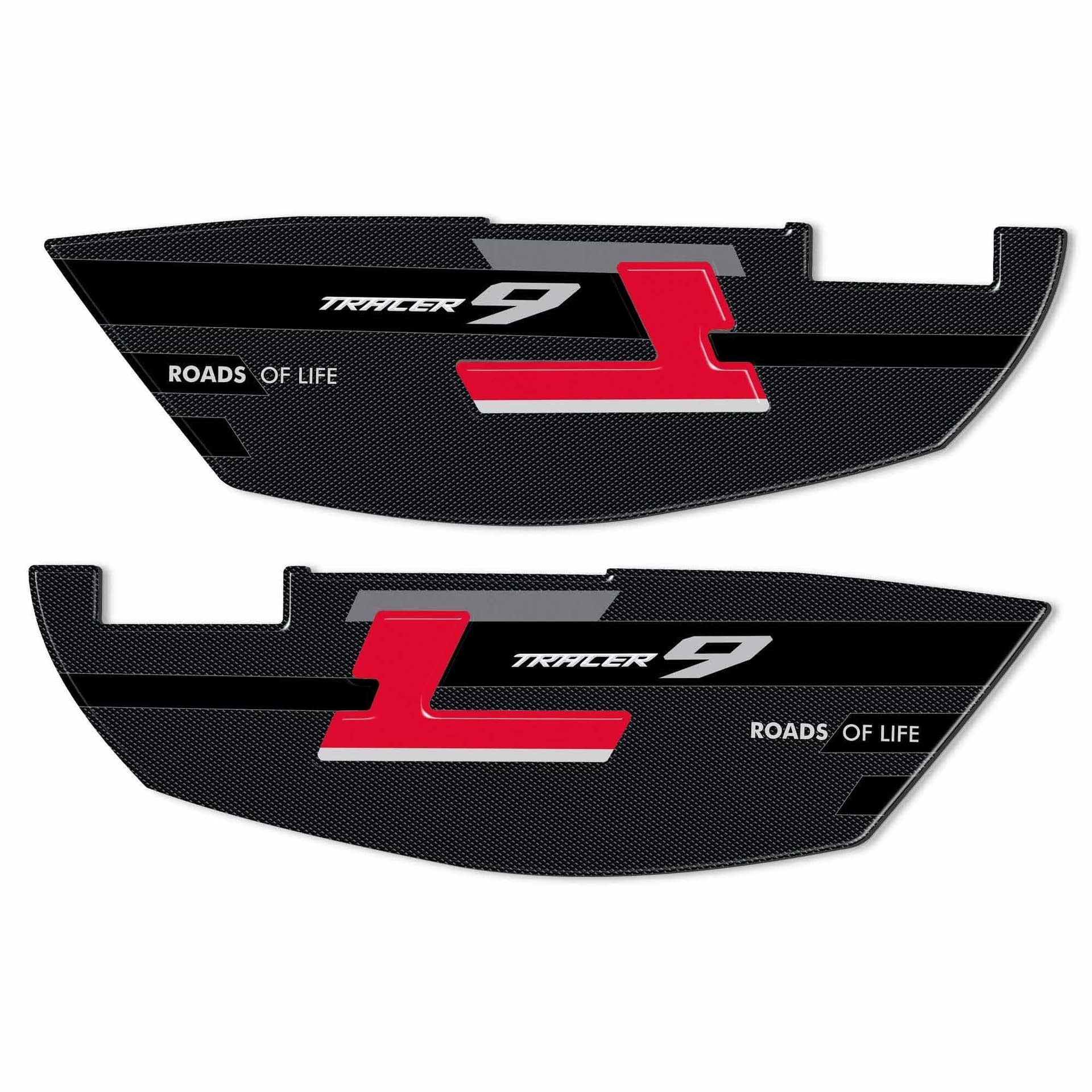 Adesivi 3D Protezioni Valigie moto compatibili con Yamaha Tracer 9 2025-26 - 7