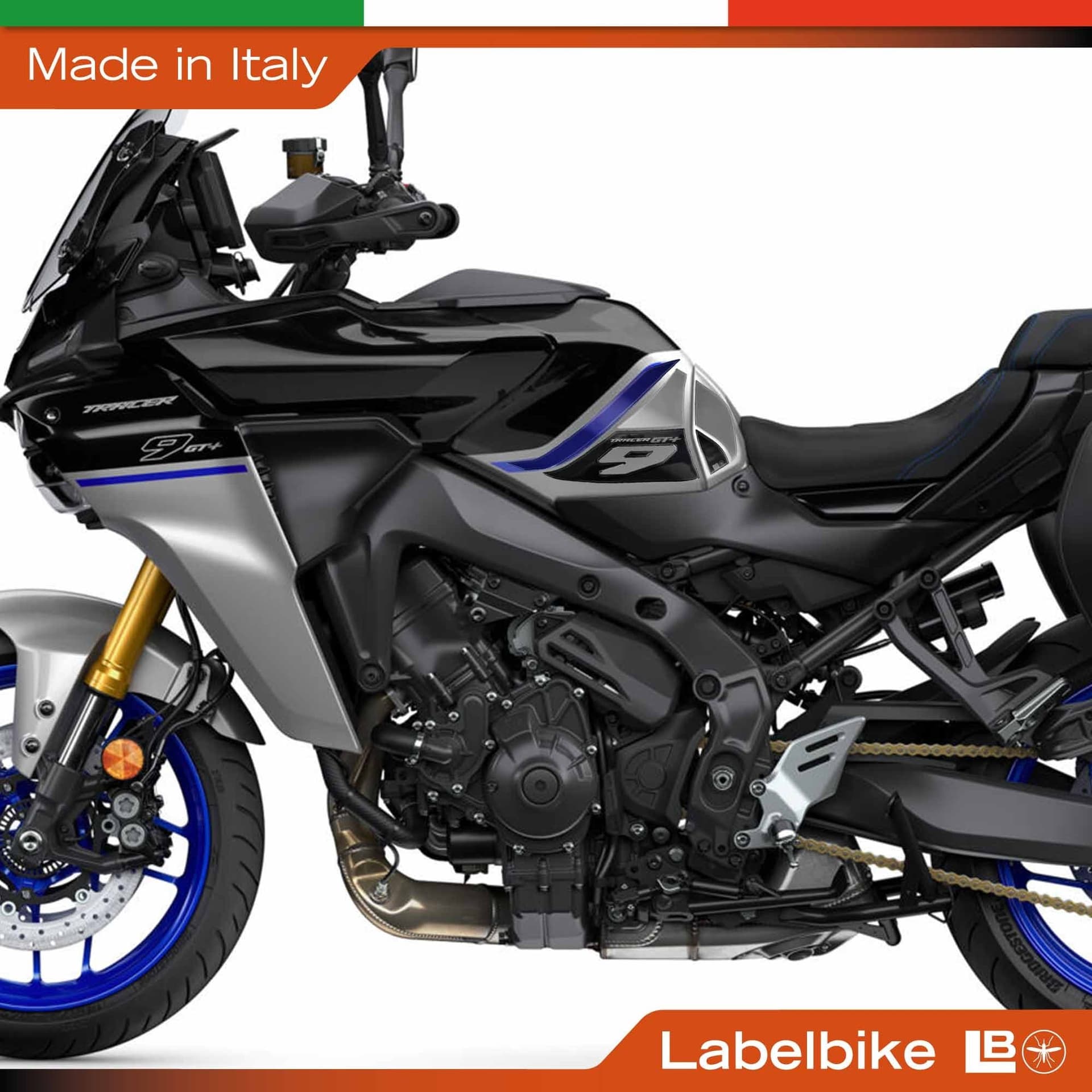 Protezioni Serbatoio Adesivi 3D compatibili con Yamaha Tracer 9 GT+ 2026 - 3